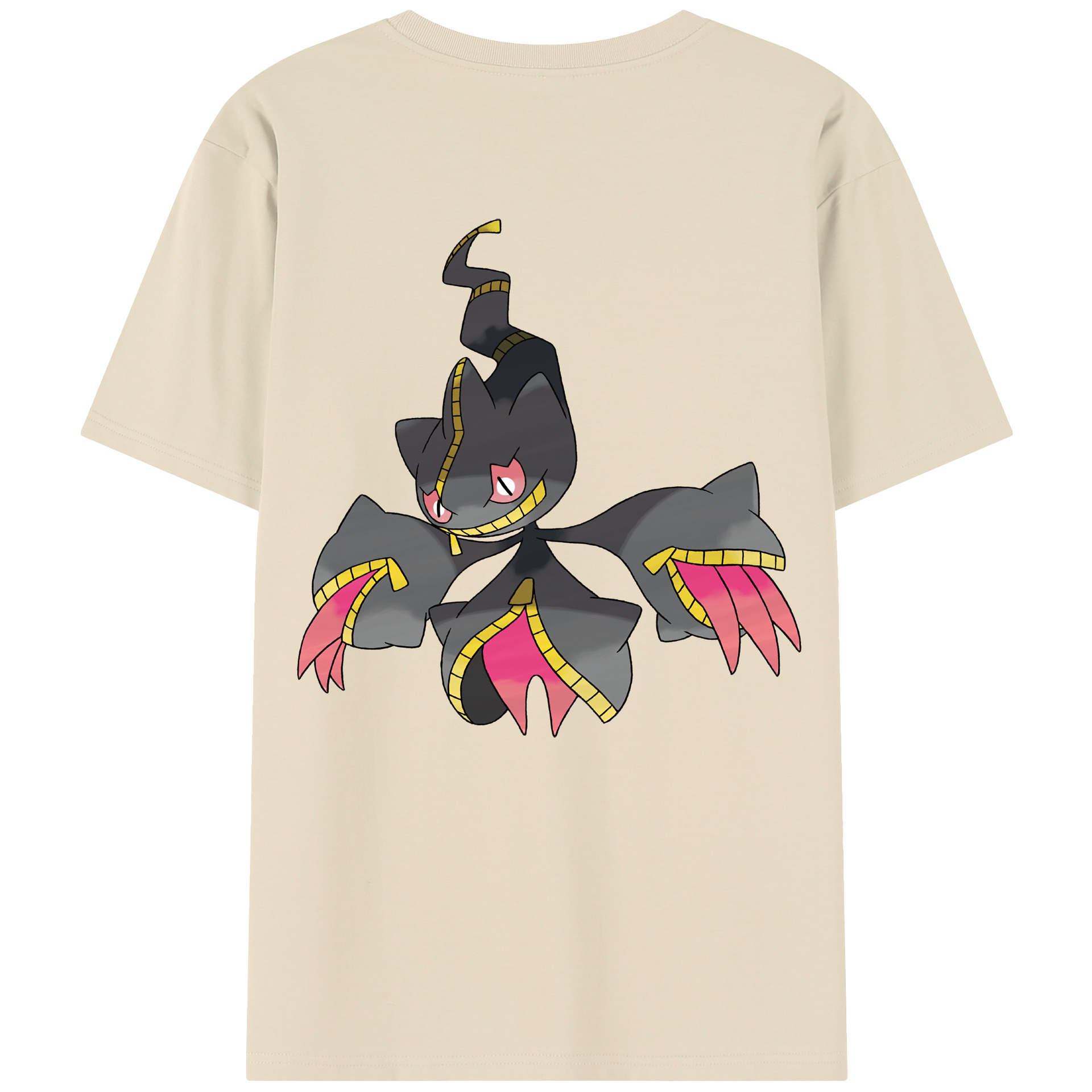 （画像用） ポケットモンスター Pokémon 綿100％半袖Tシャツ（背面プリント）
