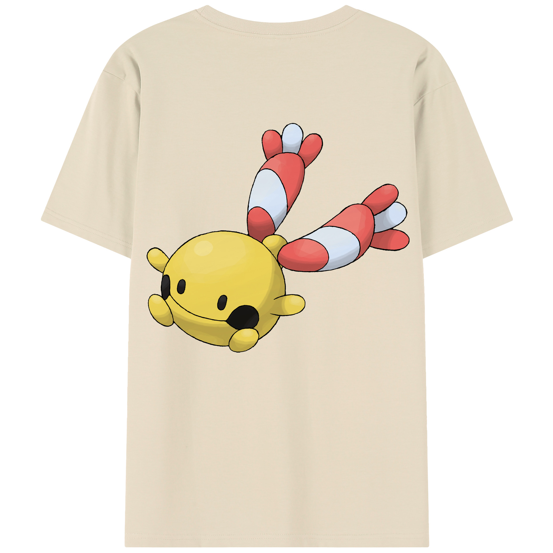 （画像用） ポケットモンスター Pokémon 綿100％半袖Tシャツ（背面プリント）