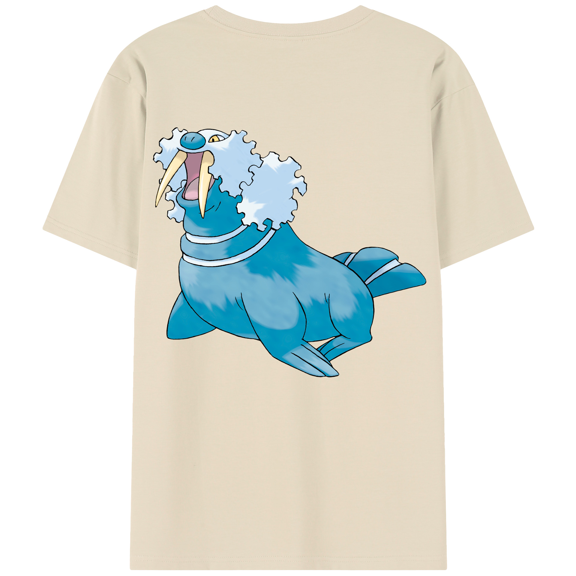 （画像用） ポケットモンスター Pokémon 綿100％半袖Tシャツ（背面プリント）