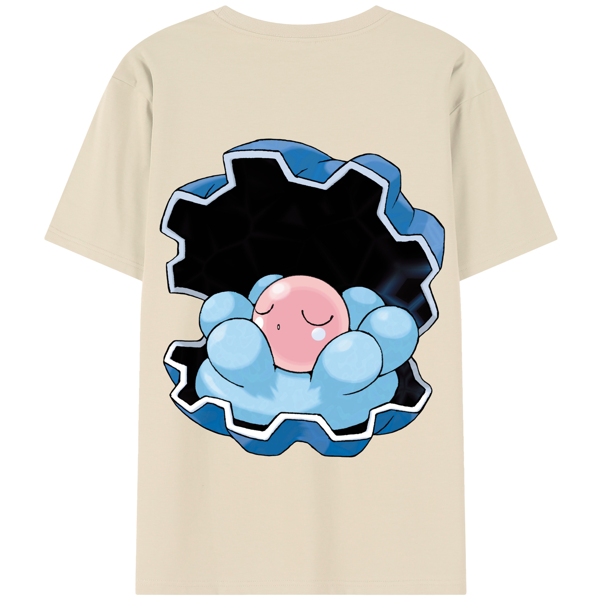 （画像用） ポケットモンスター Pokémon 綿100％半袖Tシャツ（背面プリント）