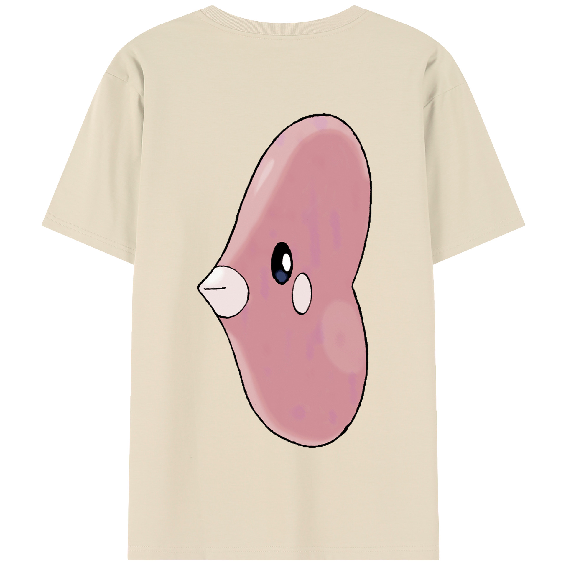 （画像用） ポケットモンスター Pokémon 綿100％半袖Tシャツ（背面プリント）