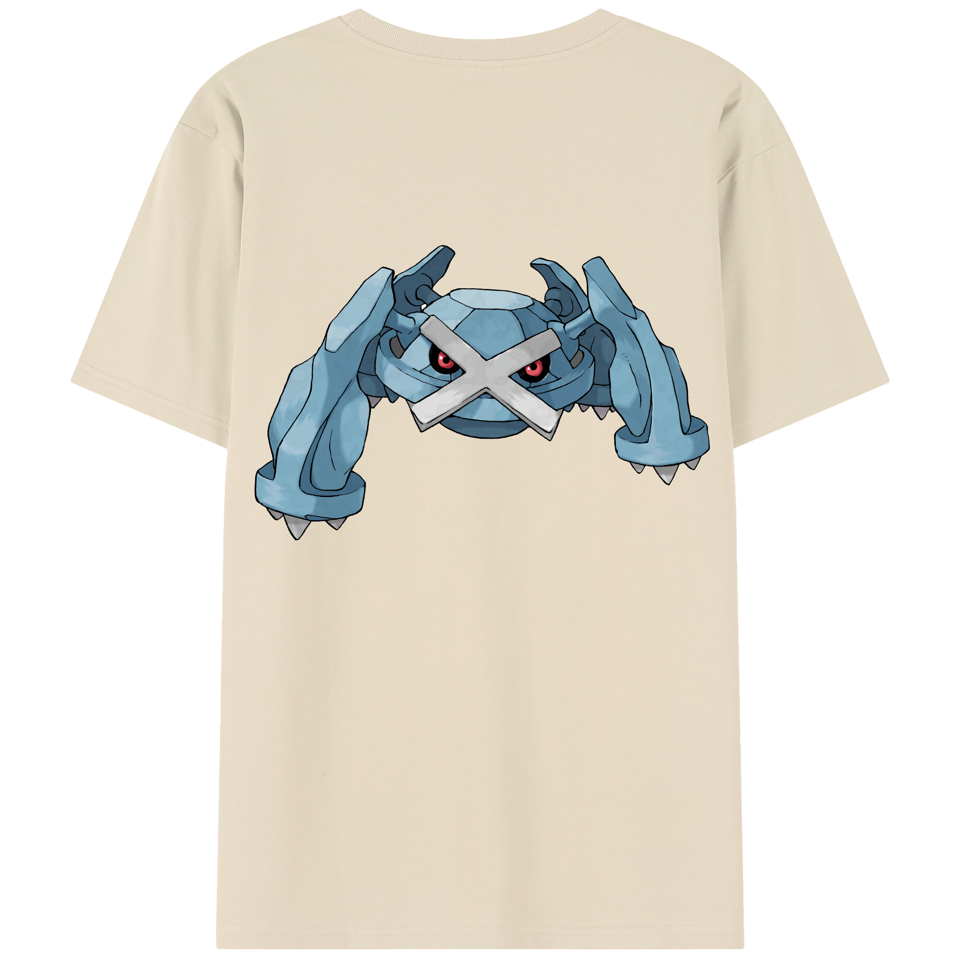 （画像用） ポケットモンスター Pokémon 綿100％半袖Tシャツ（背面プリント）