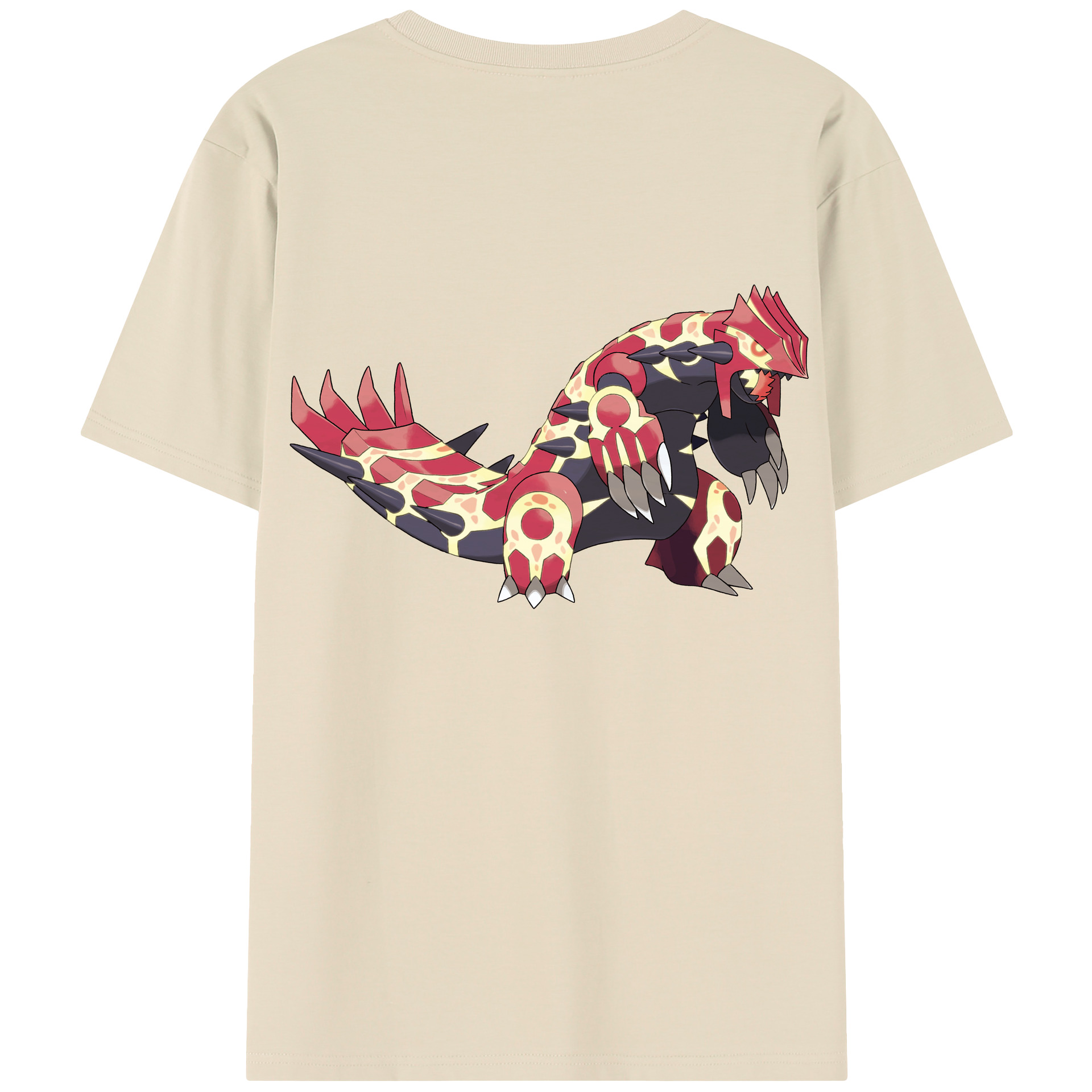 （画像用） ポケットモンスター Pokémon 綿100％半袖Tシャツ（背面プリント）