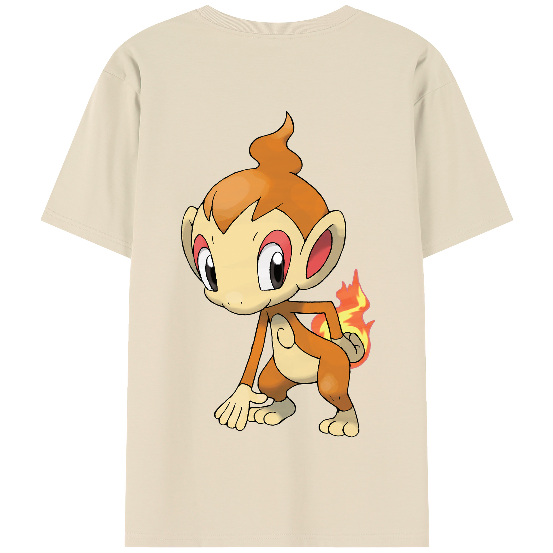 （画像用） ポケットモンスター Pokémon 綿100％半袖Tシャツ（背面プリント）