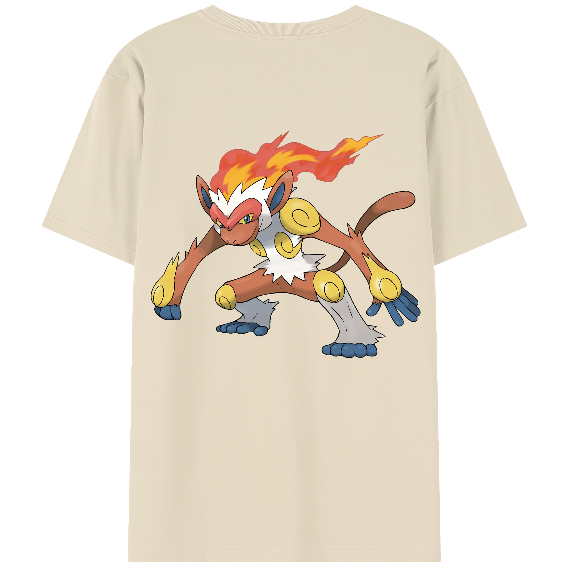 （画像用） ポケットモンスター Pokémon 綿100％半袖Tシャツ（背面プリント）