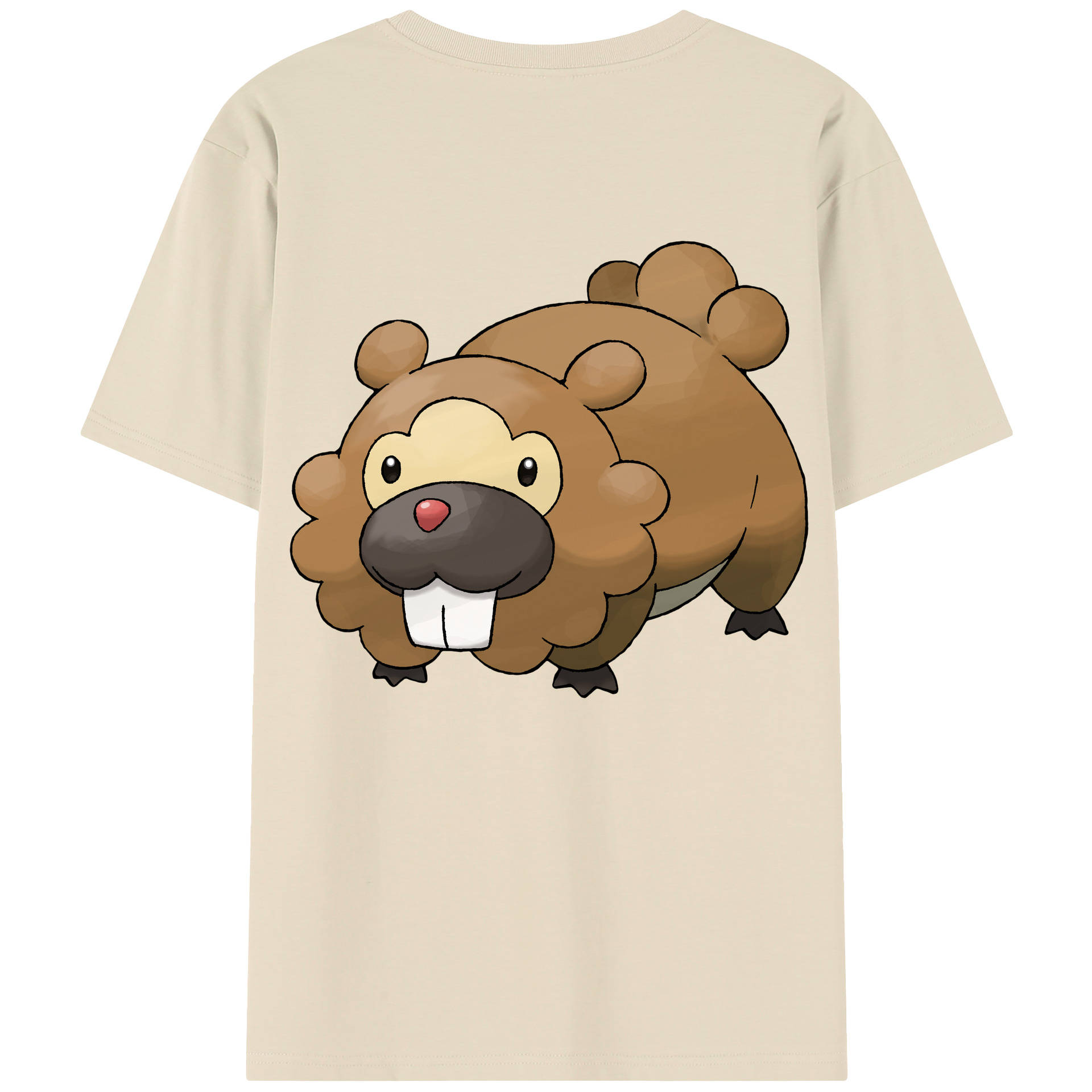 （画像用） ポケットモンスター Pokémon 綿100％半袖Tシャツ（背面プリント）