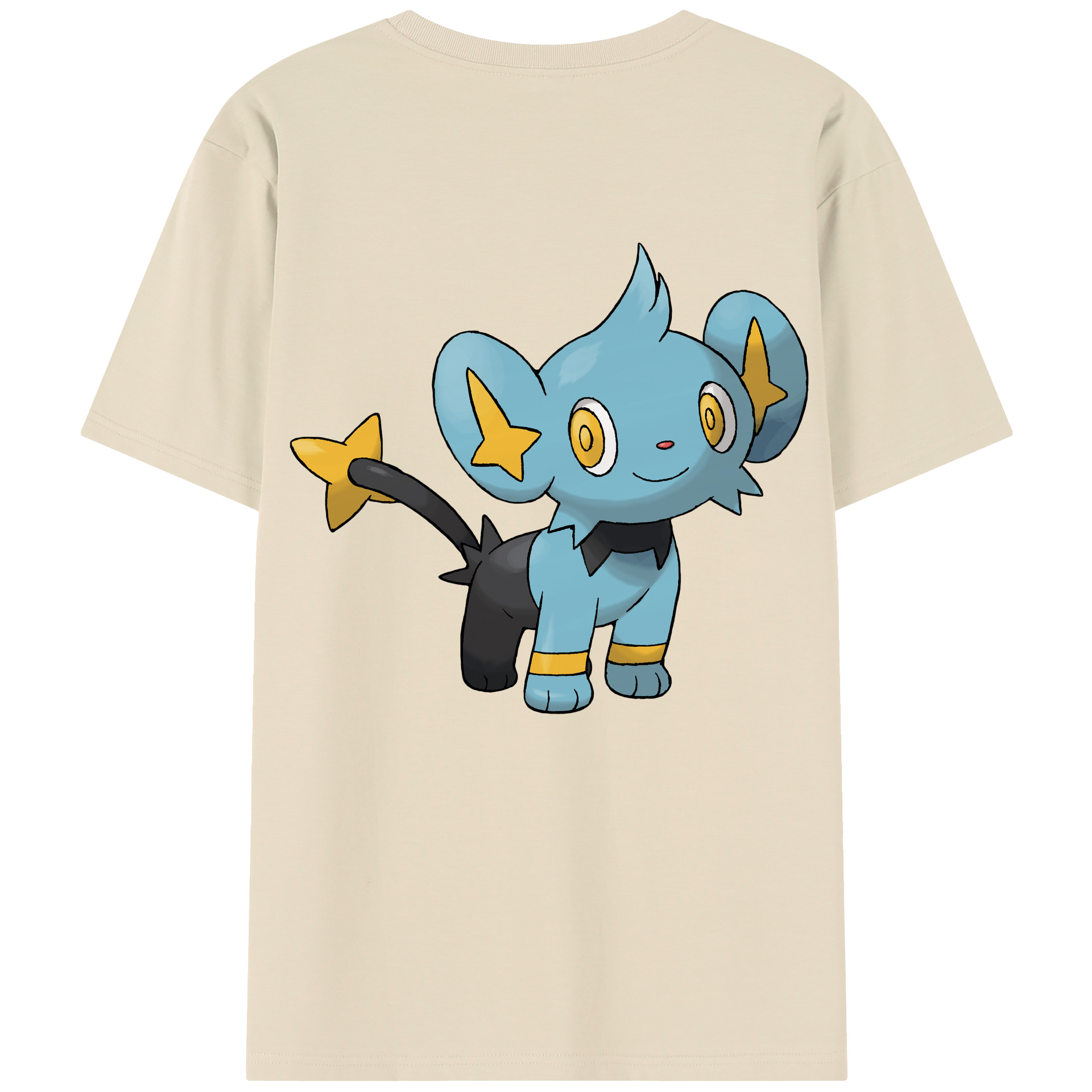 （画像用） ポケットモンスター Pokémon 綿100％半袖Tシャツ（背面プリント）