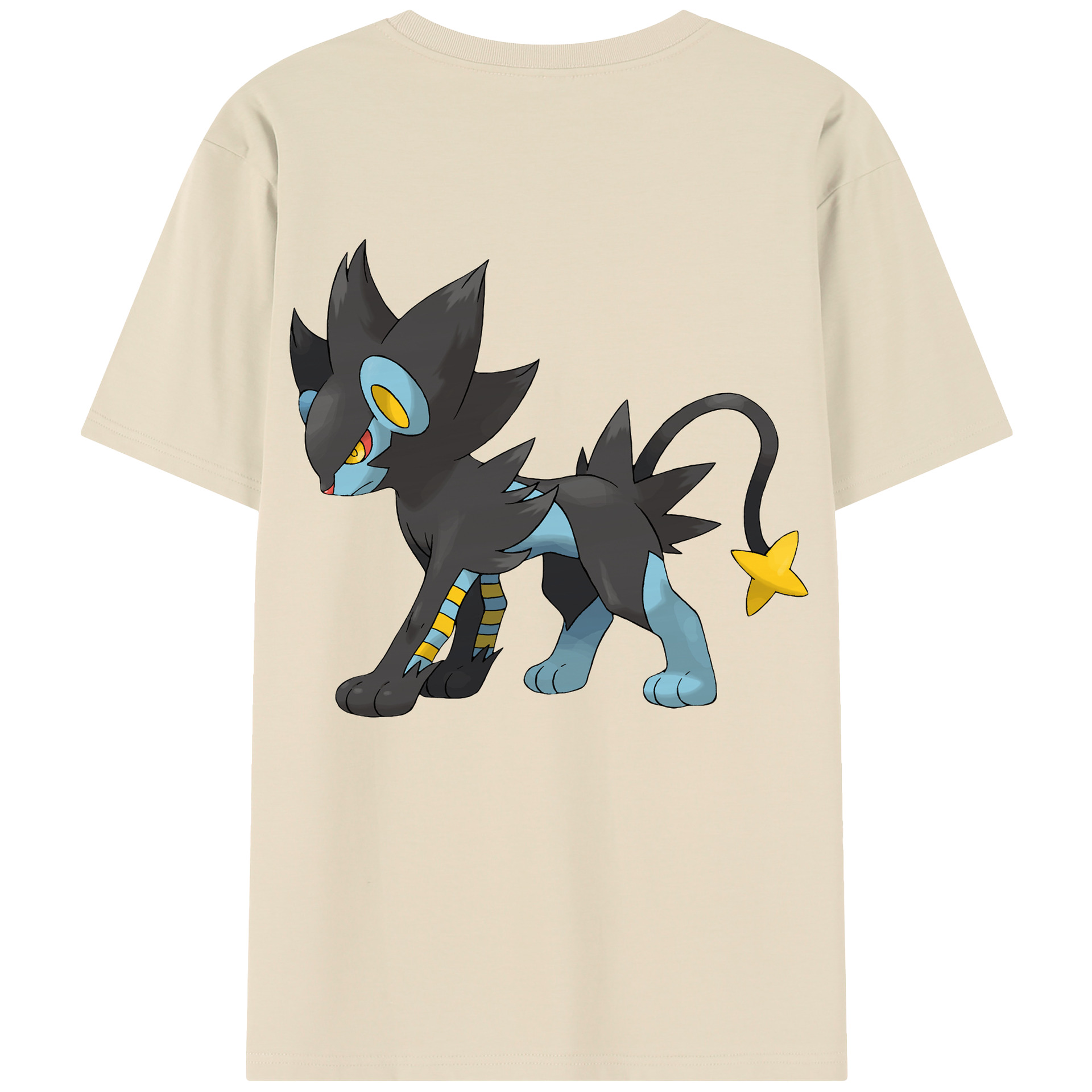 （画像用） ポケットモンスター Pokémon 綿100％半袖Tシャツ（背面プリント）
