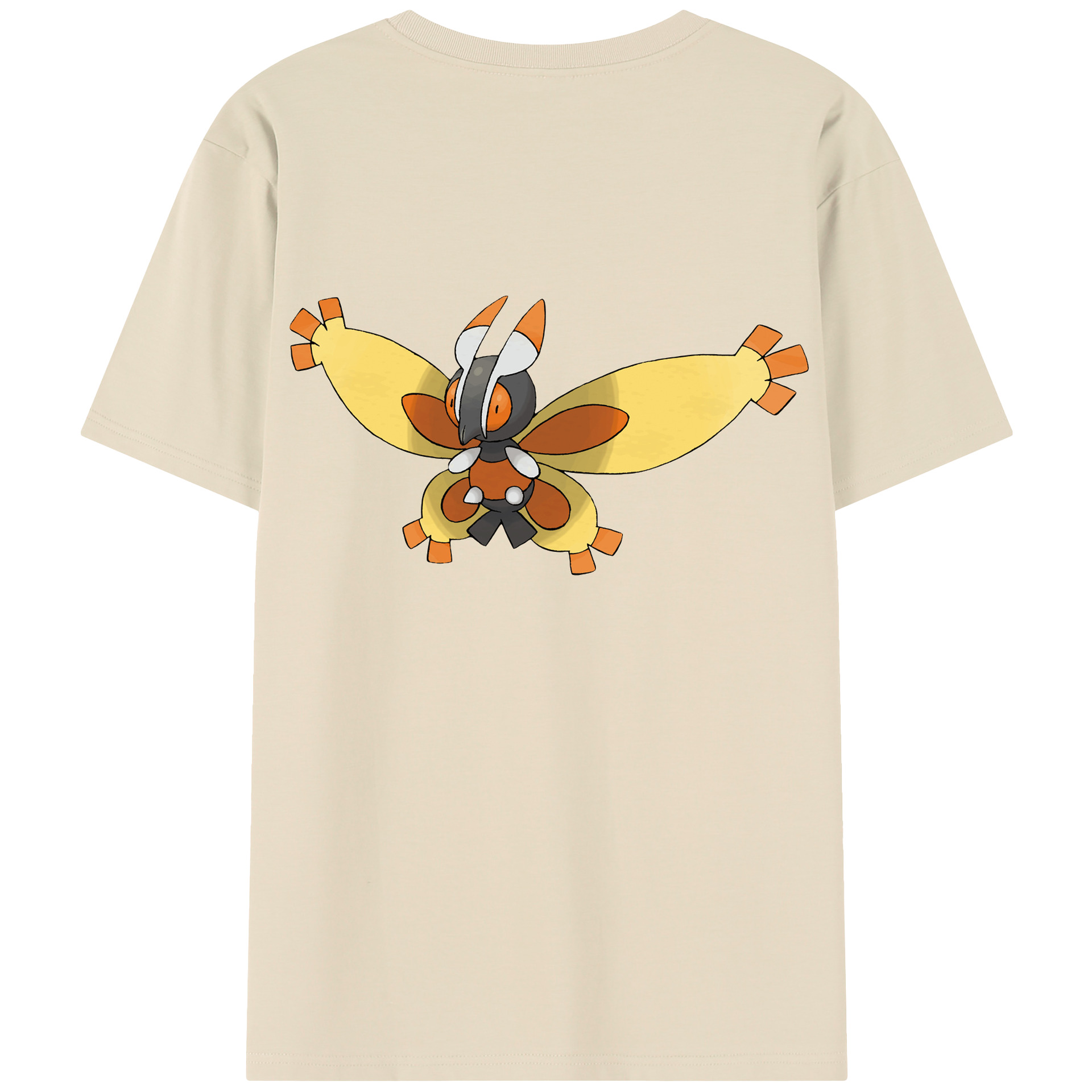 （画像用） ポケットモンスター Pokémon 綿100％半袖Tシャツ（背面プリント）
