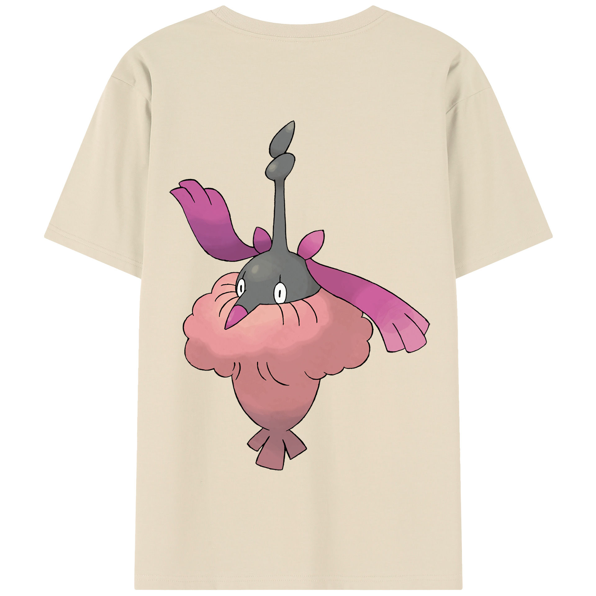 （画像用） ポケットモンスター Pokémon 綿100％半袖Tシャツ（背面プリント）