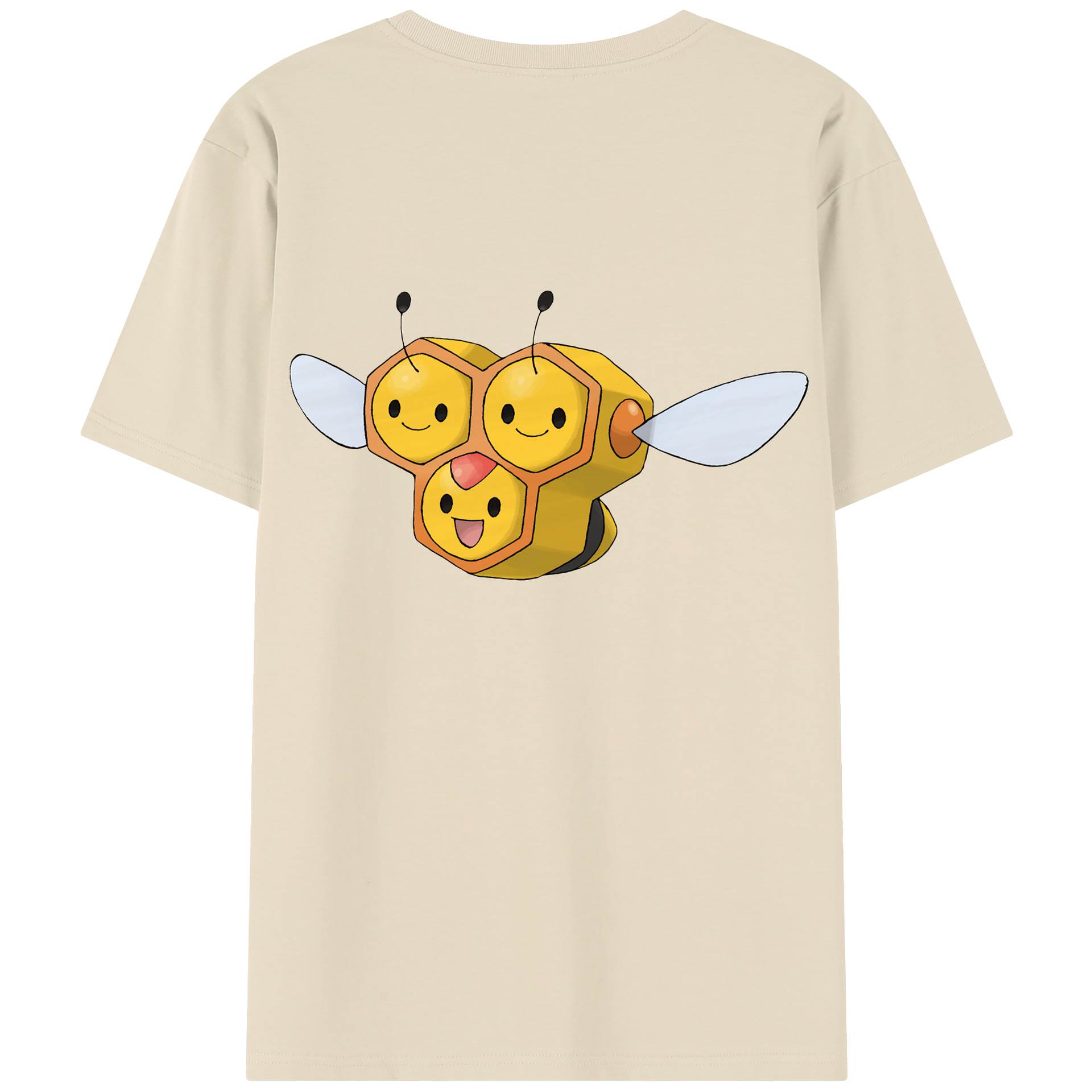 （画像用） ポケットモンスター Pokémon 綿100％半袖Tシャツ（背面プリント）