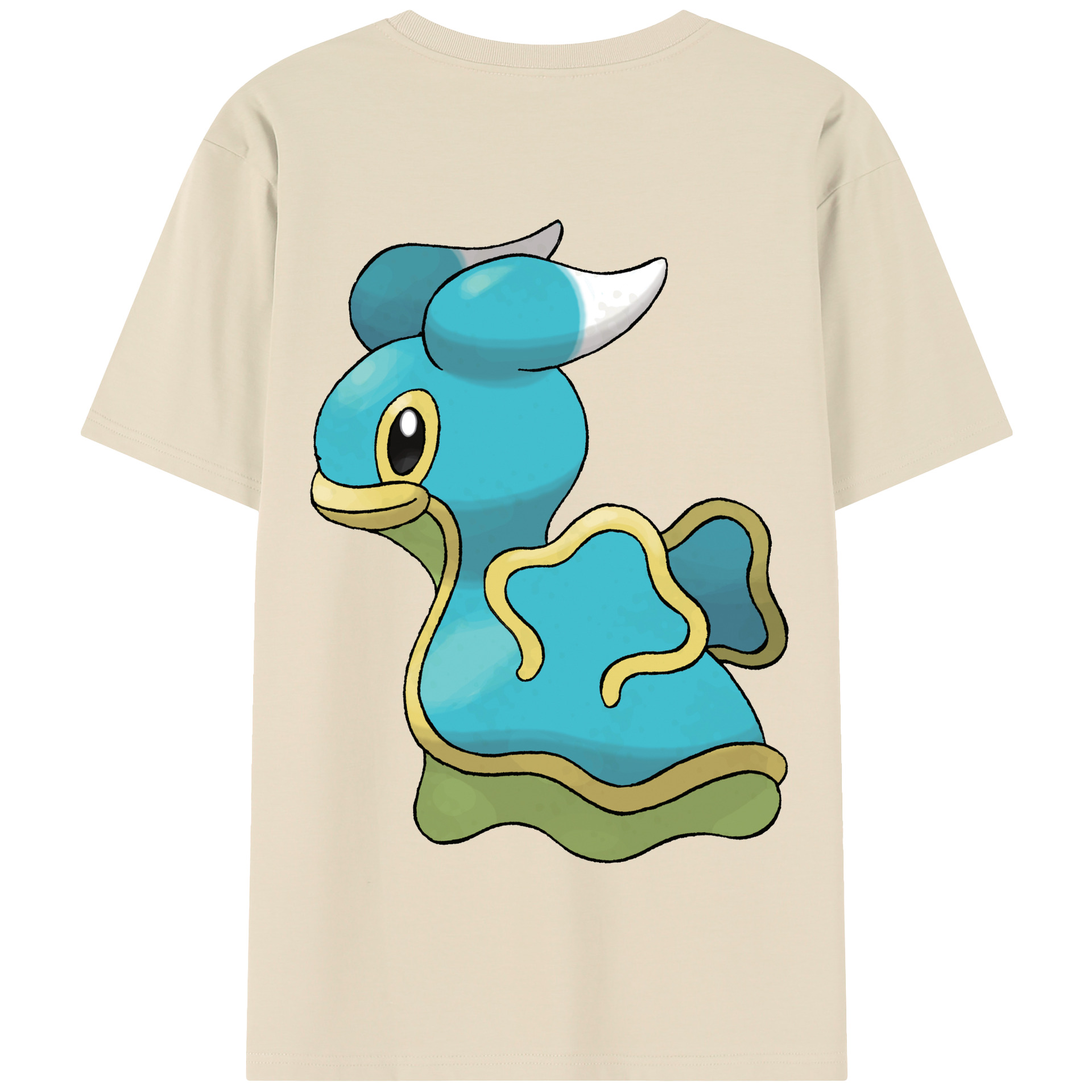 （画像用） ポケットモンスター Pokémon 綿100％半袖Tシャツ（背面プリント）