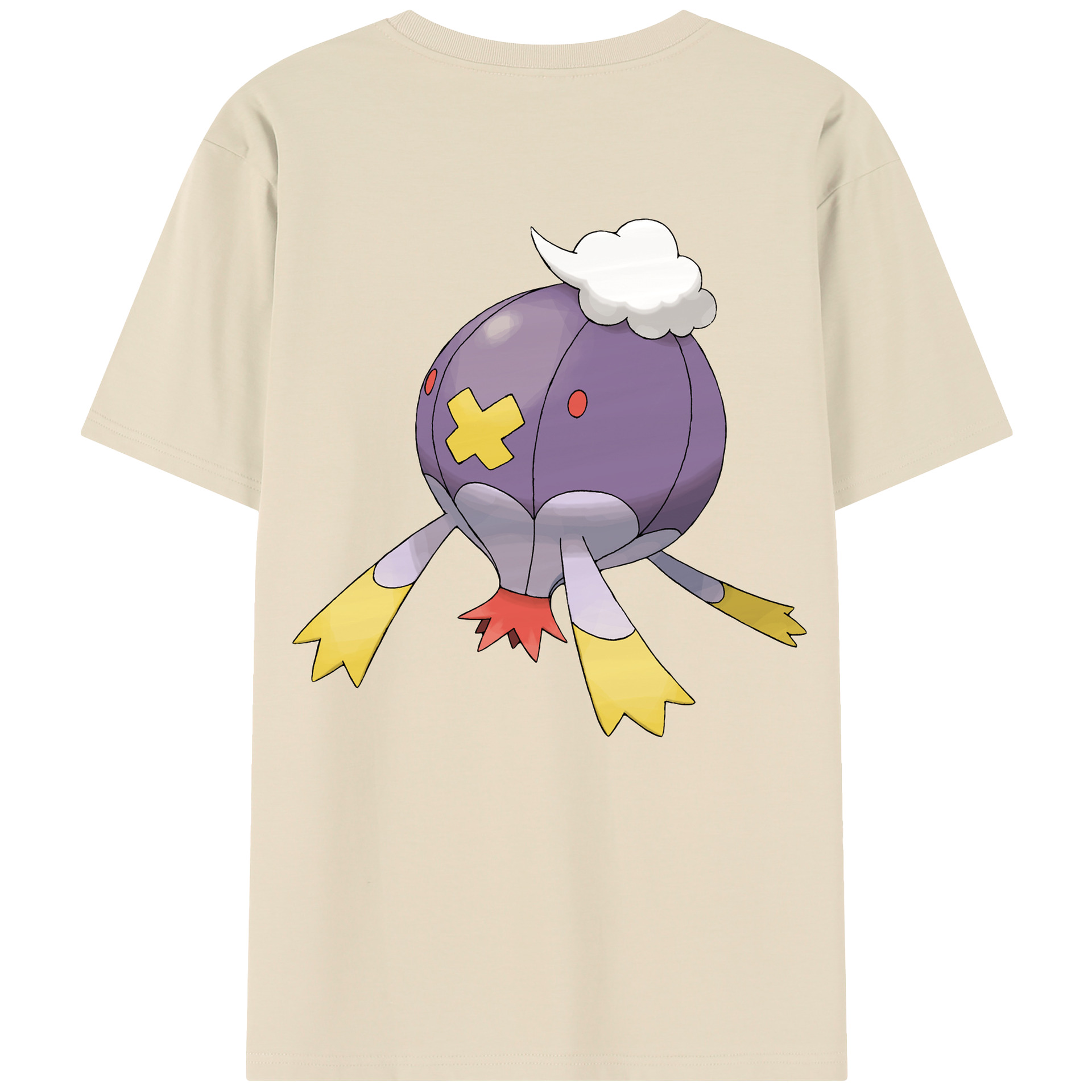 （画像用） ポケットモンスター Pokémon 綿100％半袖Tシャツ（背面プリント）