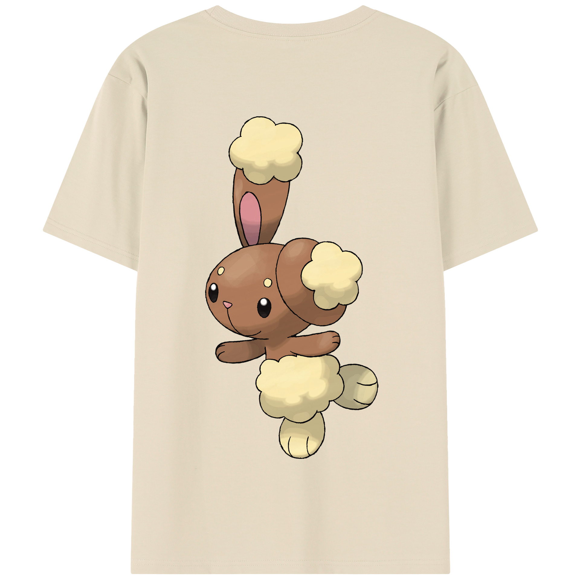 （画像用） ポケットモンスター Pokémon 綿100％半袖Tシャツ（背面プリント）