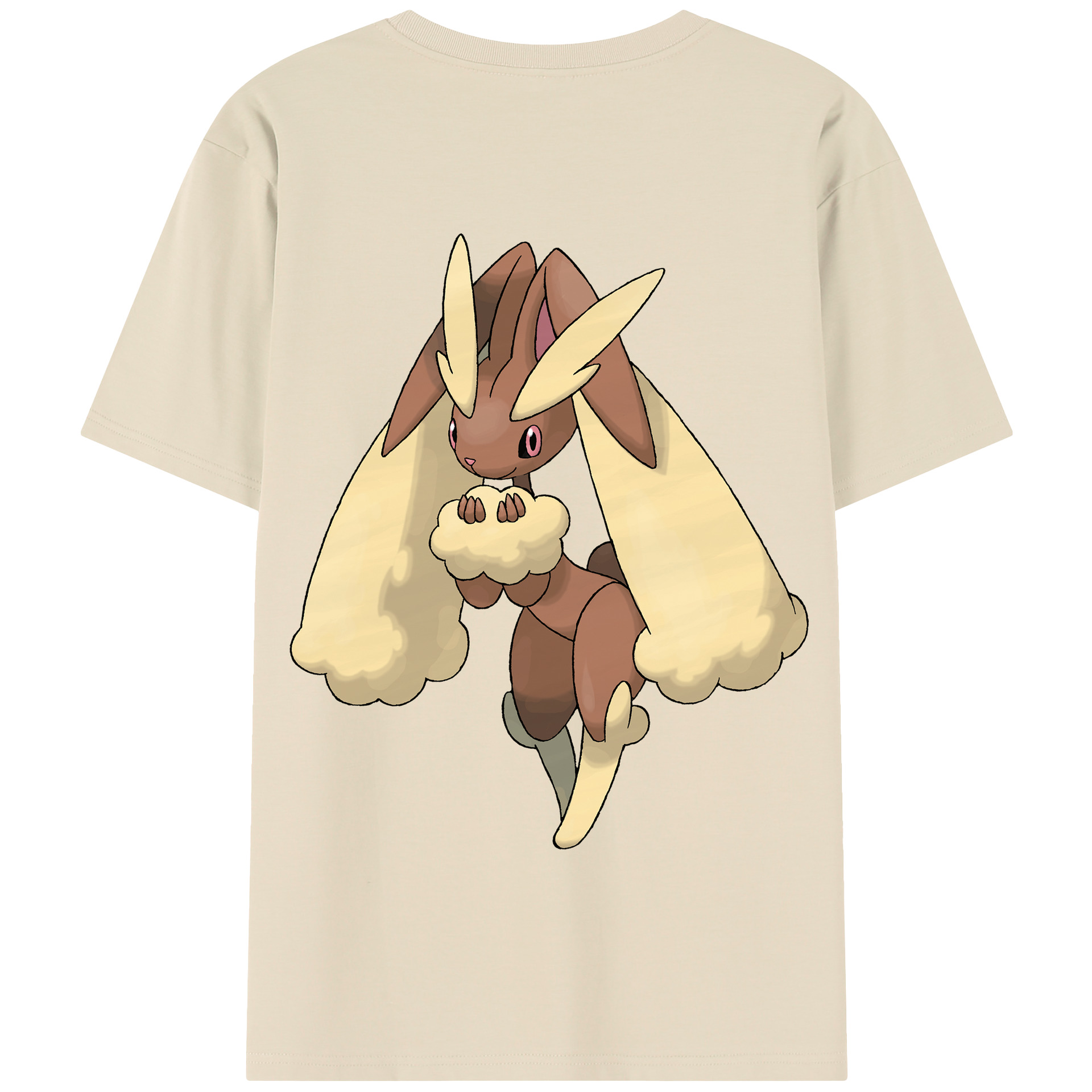 （画像用） ポケットモンスター Pokémon 綿100％半袖Tシャツ（背面プリント）