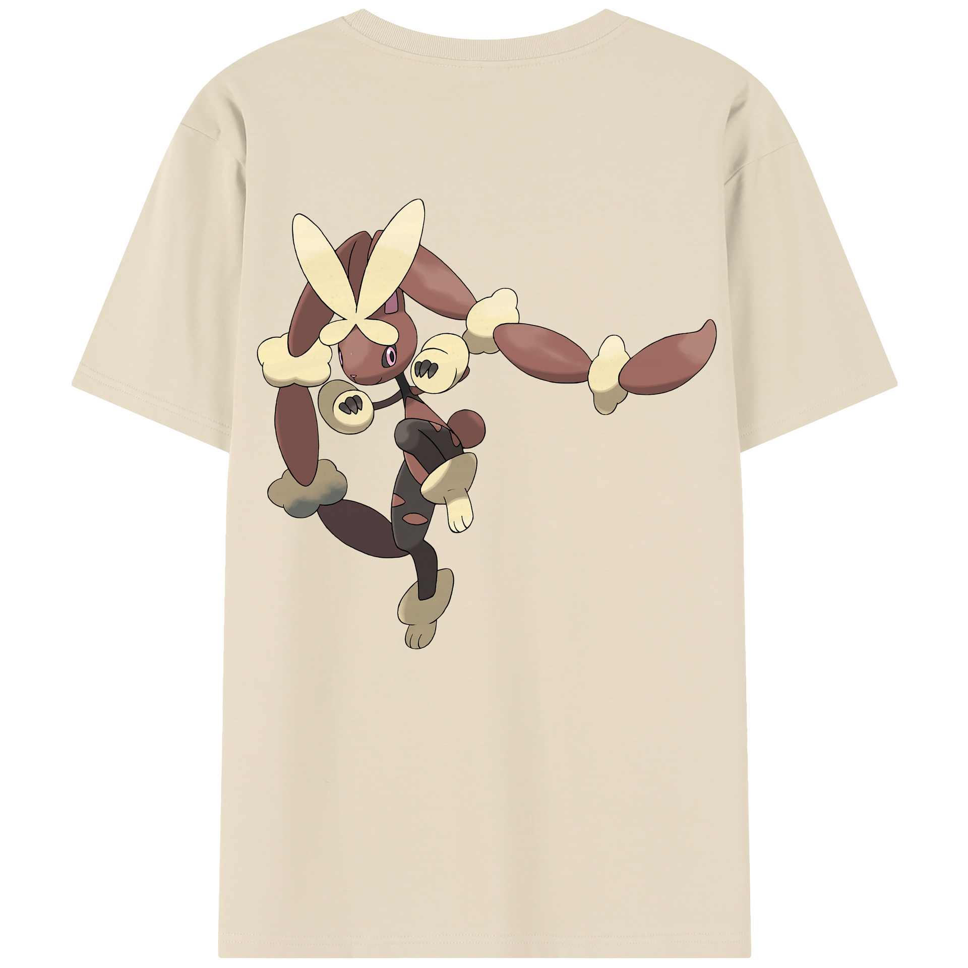（画像用） ポケットモンスター Pokémon 綿100％半袖Tシャツ（背面プリント）
