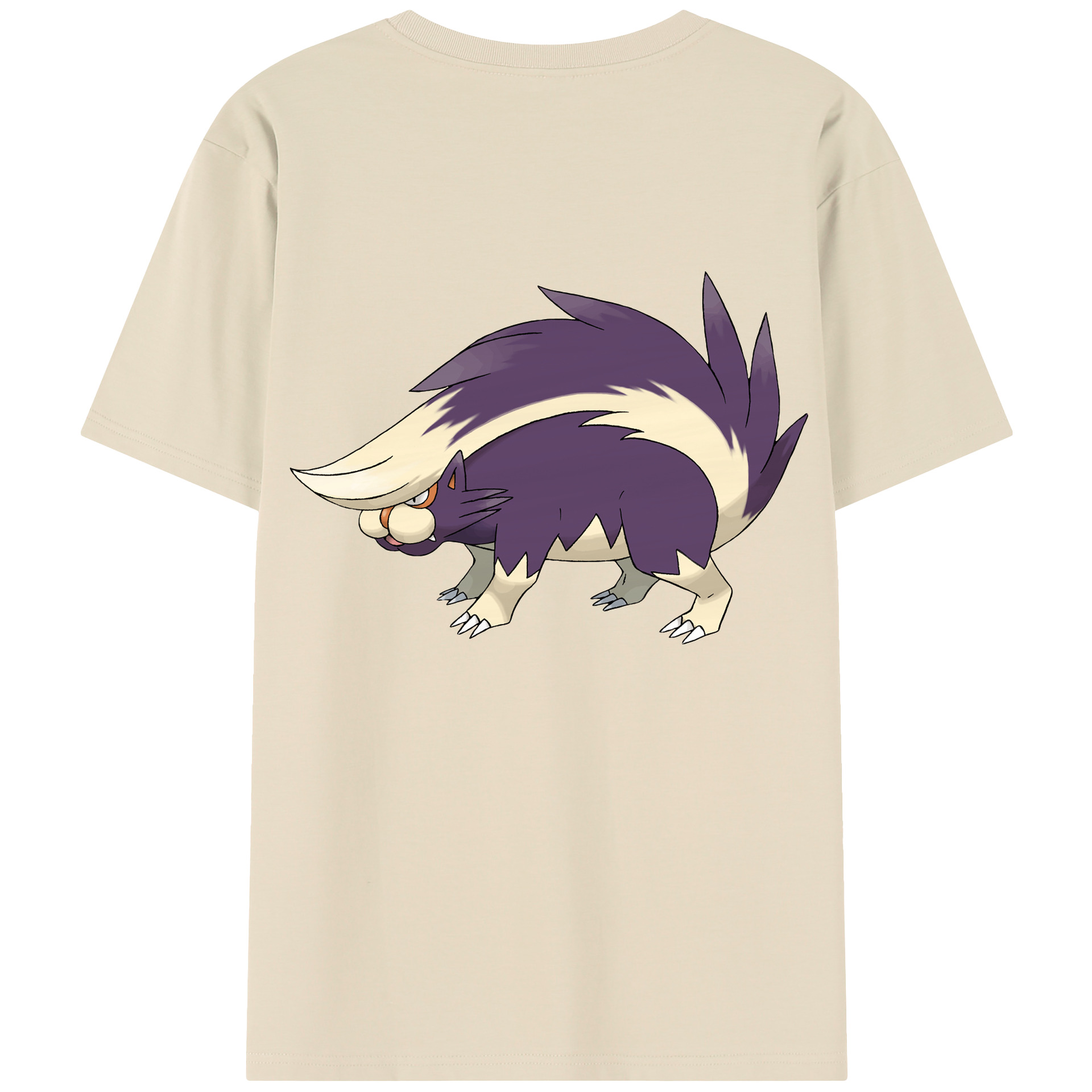 （画像用） ポケットモンスター Pokémon 綿100％半袖Tシャツ（背面プリント）