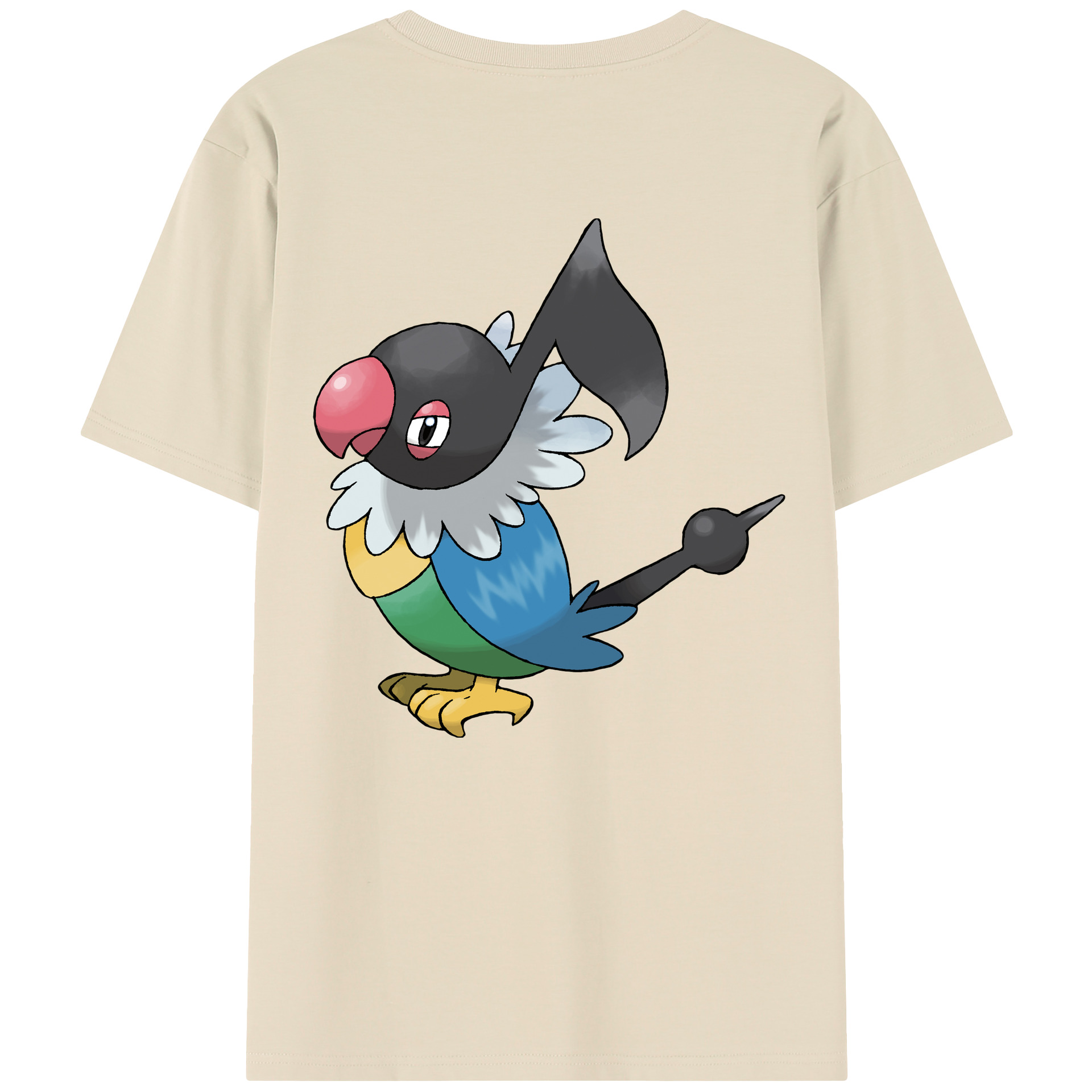 （画像用） ポケットモンスター Pokémon 綿100％半袖Tシャツ（背面プリント）