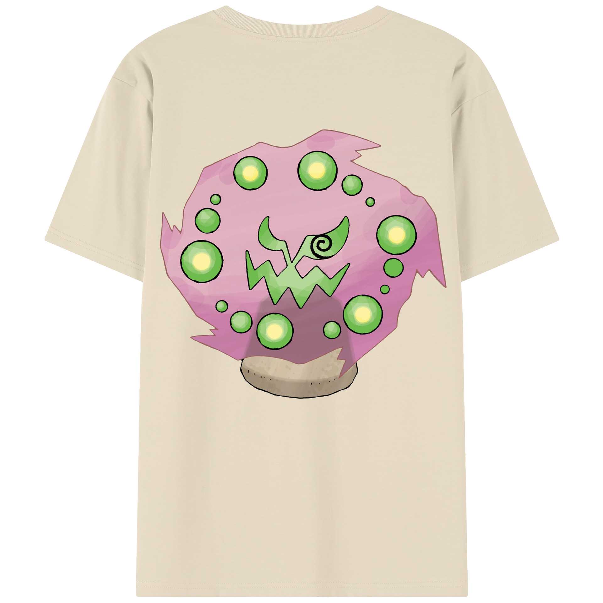 （画像用） ポケットモンスター Pokémon 綿100％半袖Tシャツ（背面プリント）