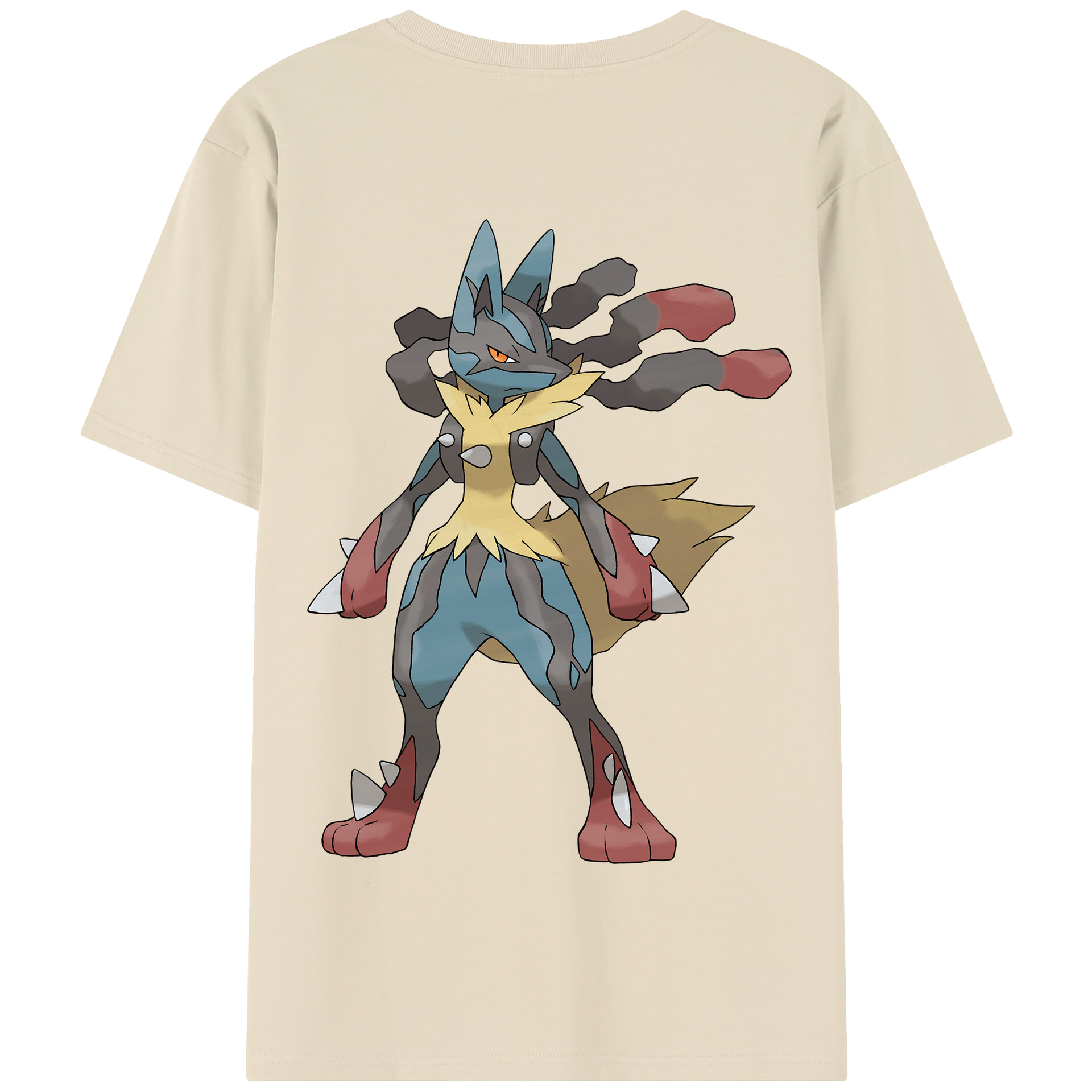 （画像用） ポケットモンスター Pokémon 綿100％半袖Tシャツ（背面プリント）