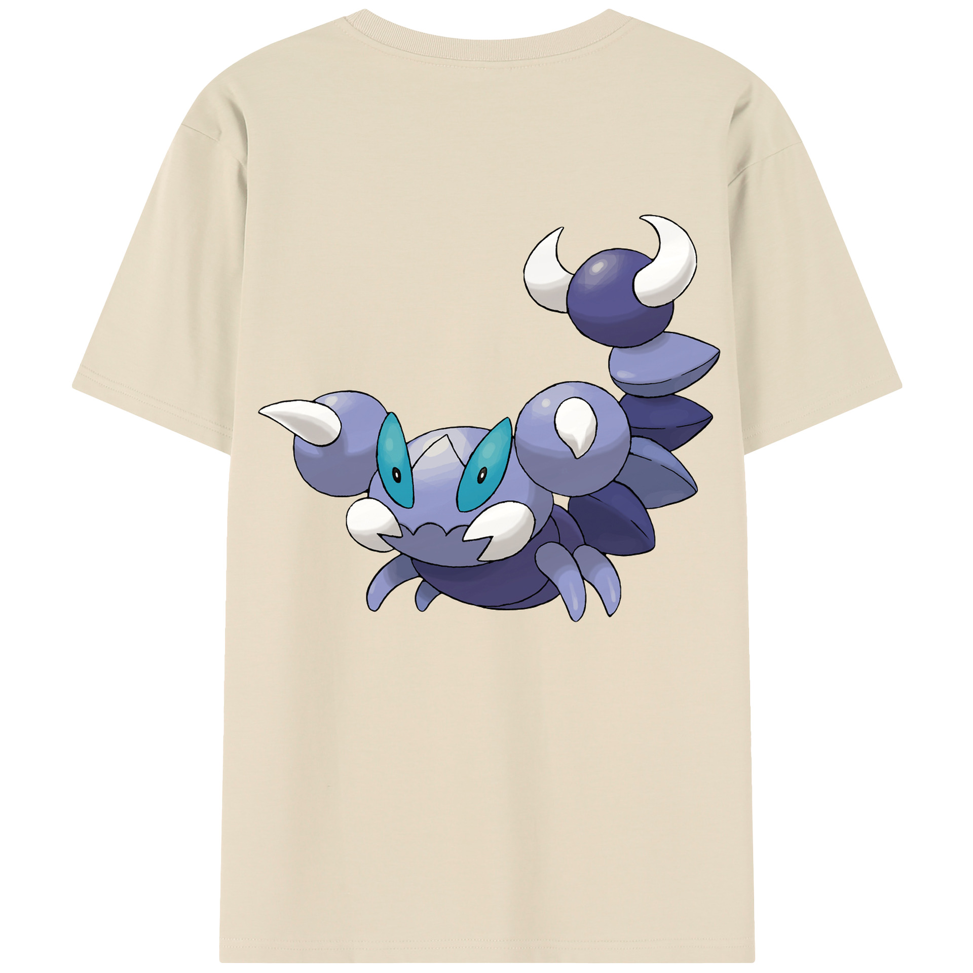 （画像用） ポケットモンスター Pokémon 綿100％半袖Tシャツ（背面プリント）