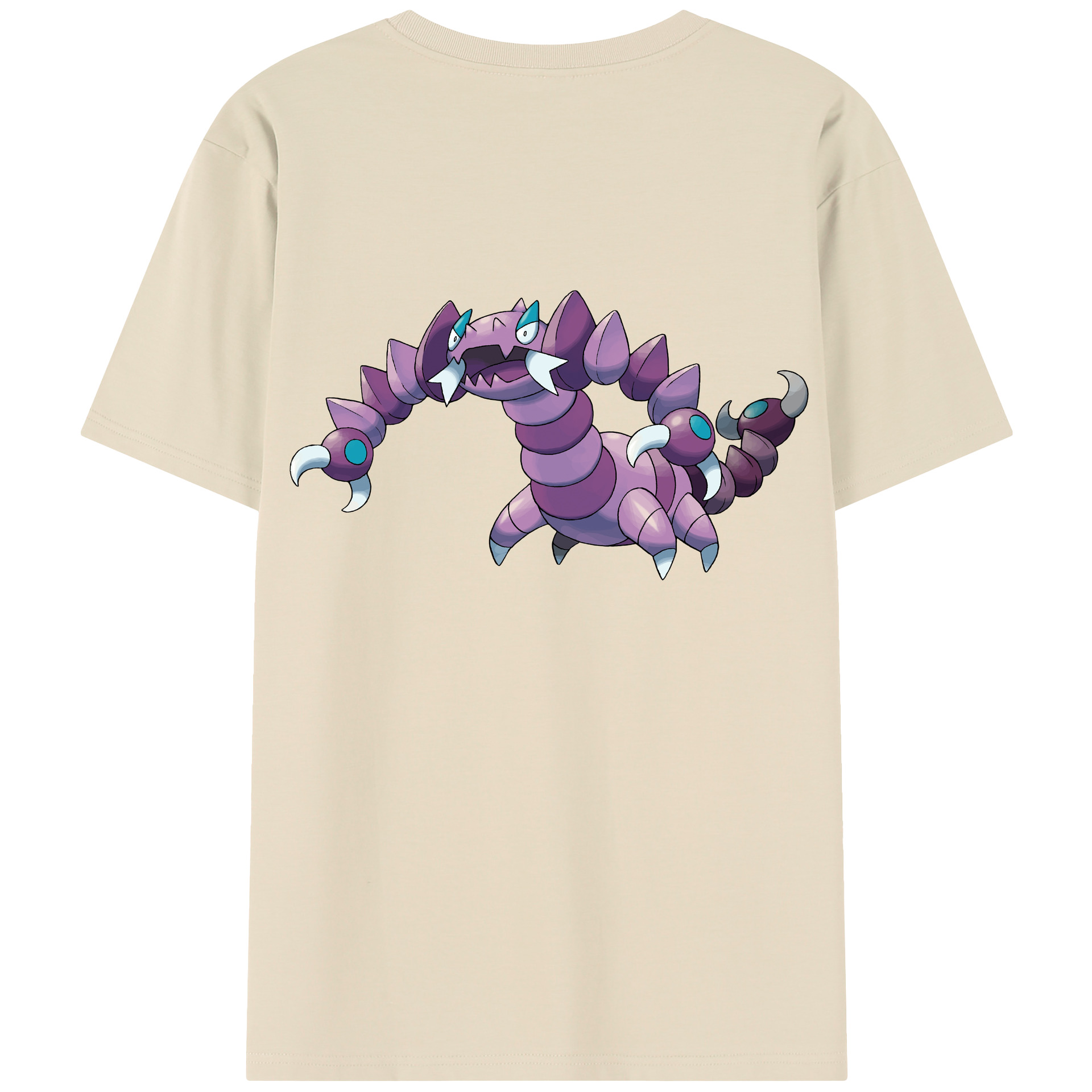 （画像用） ポケットモンスター Pokémon 綿100％半袖Tシャツ（背面プリント）