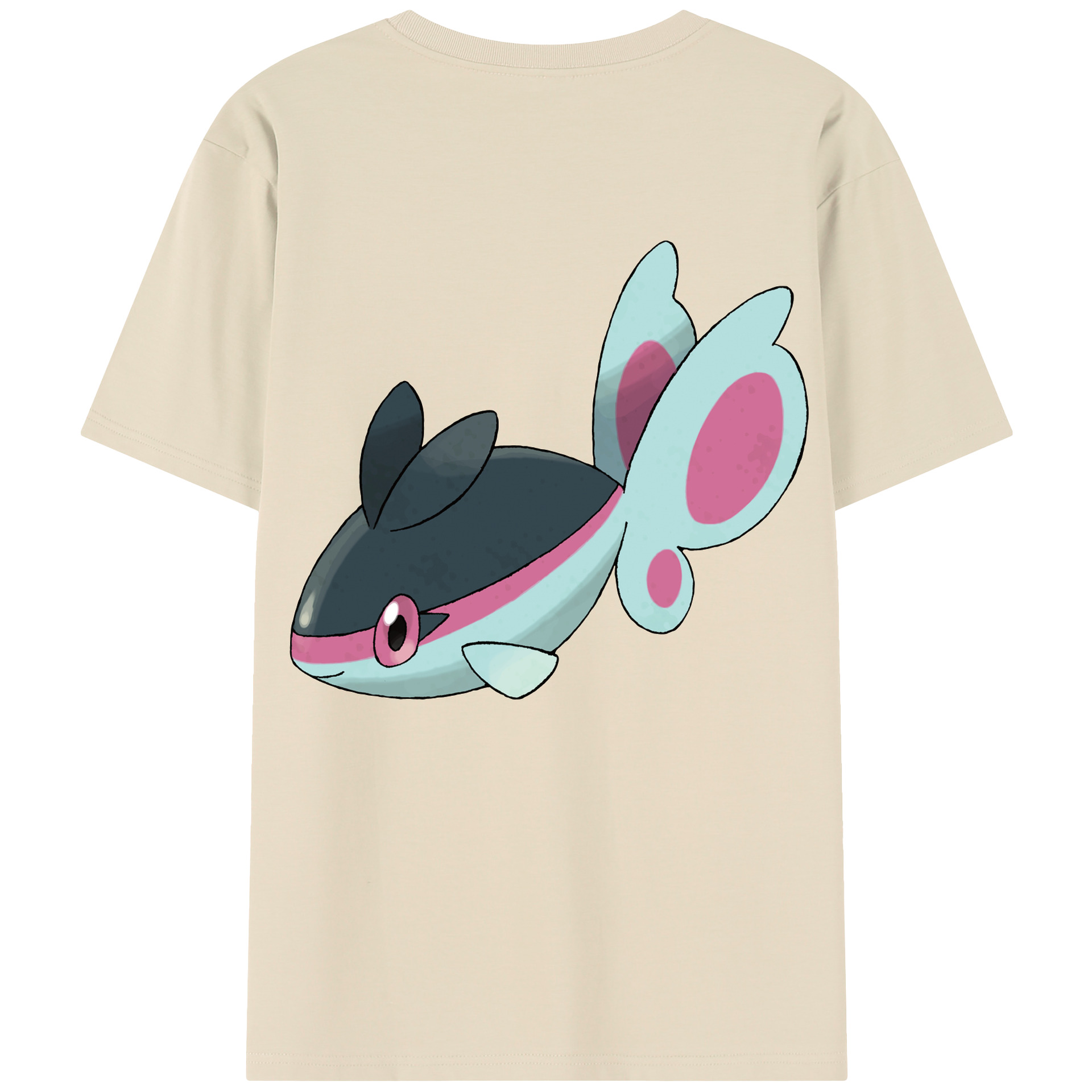 （画像用） ポケットモンスター Pokémon 綿100％半袖Tシャツ（背面プリント）