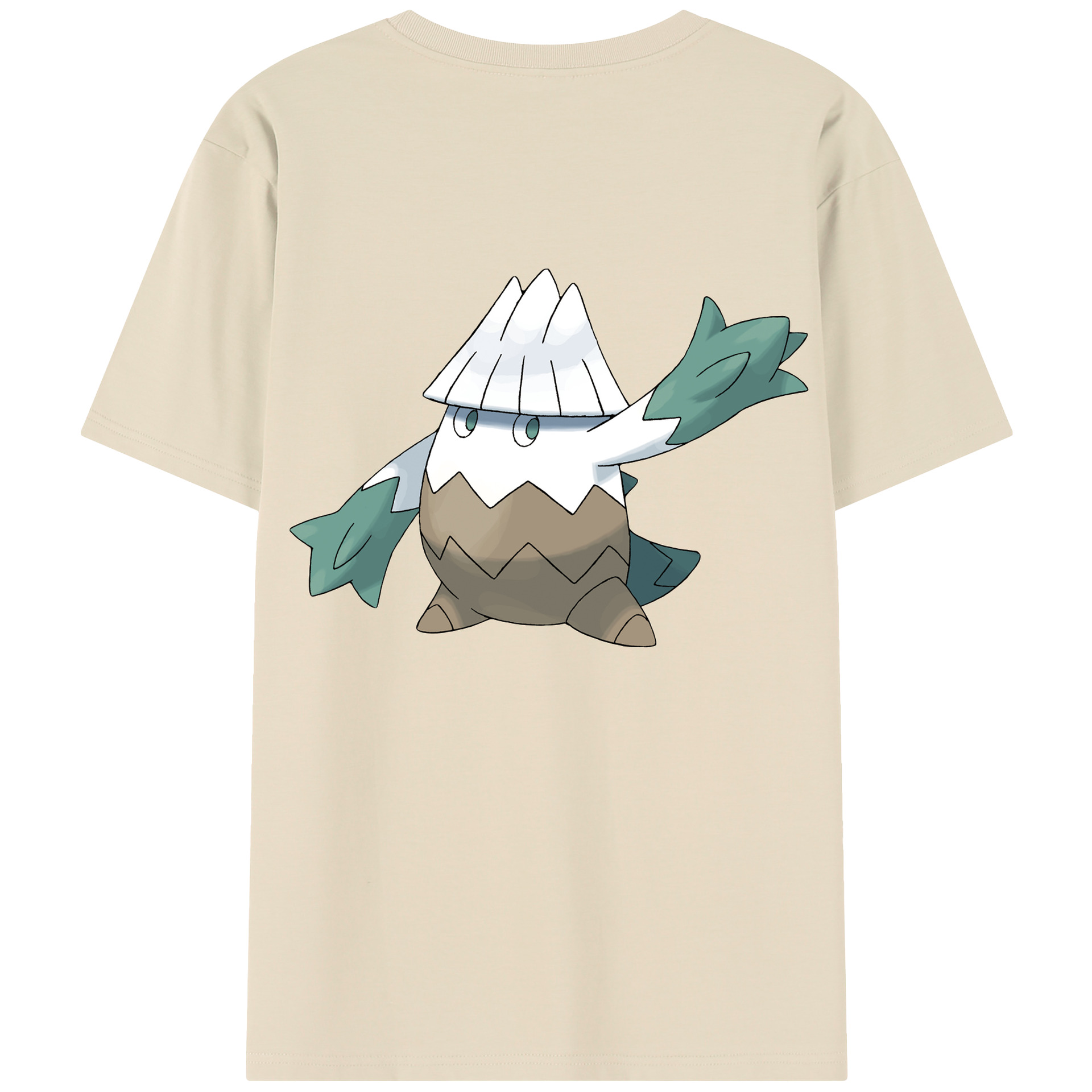 （画像用） ポケットモンスター Pokémon 綿100％半袖Tシャツ（背面プリント）