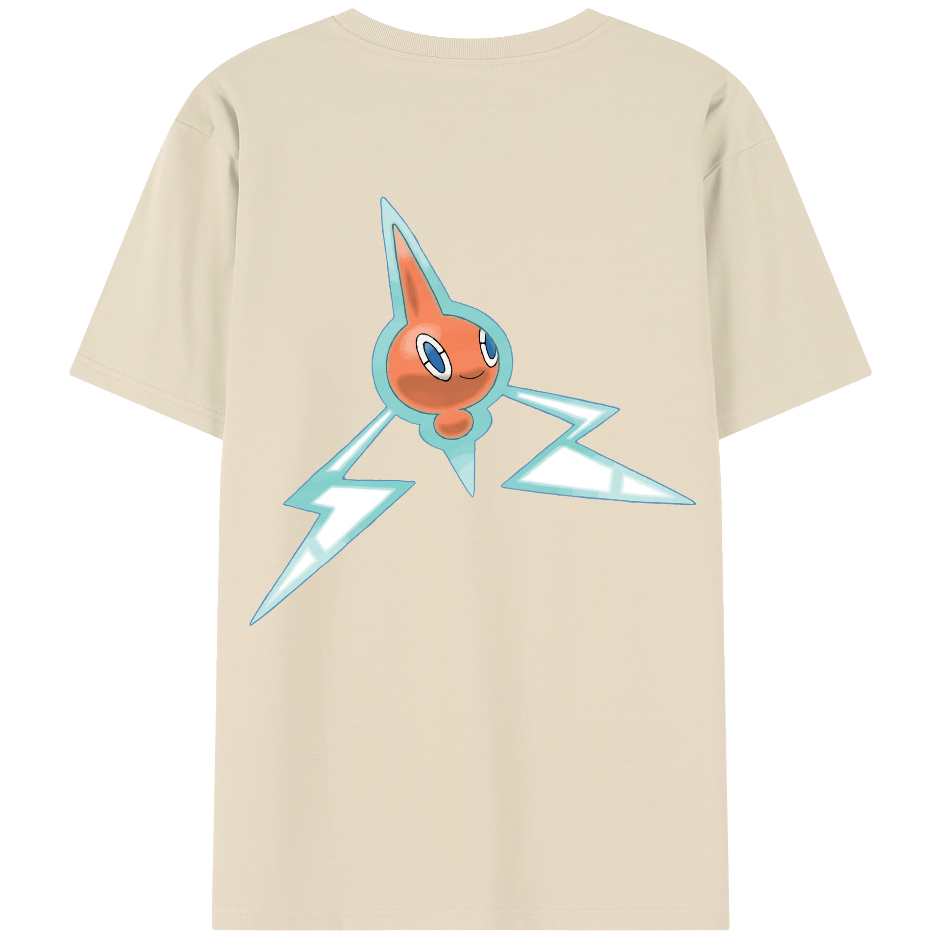 （画像用） ポケットモンスター Pokémon 綿100％半袖Tシャツ（背面プリント）