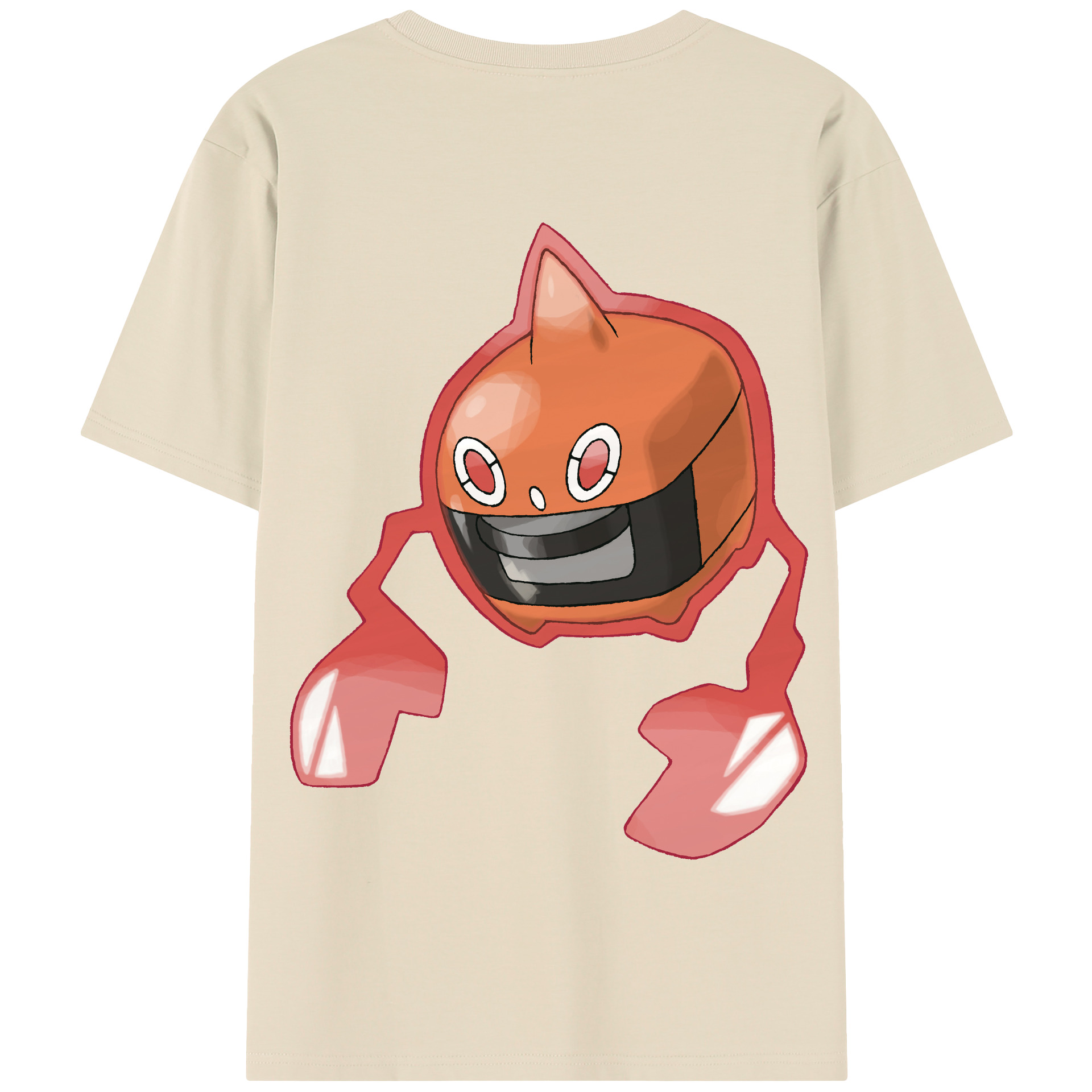 （画像用） ポケットモンスター Pokémon 綿100％半袖Tシャツ（背面プリント）