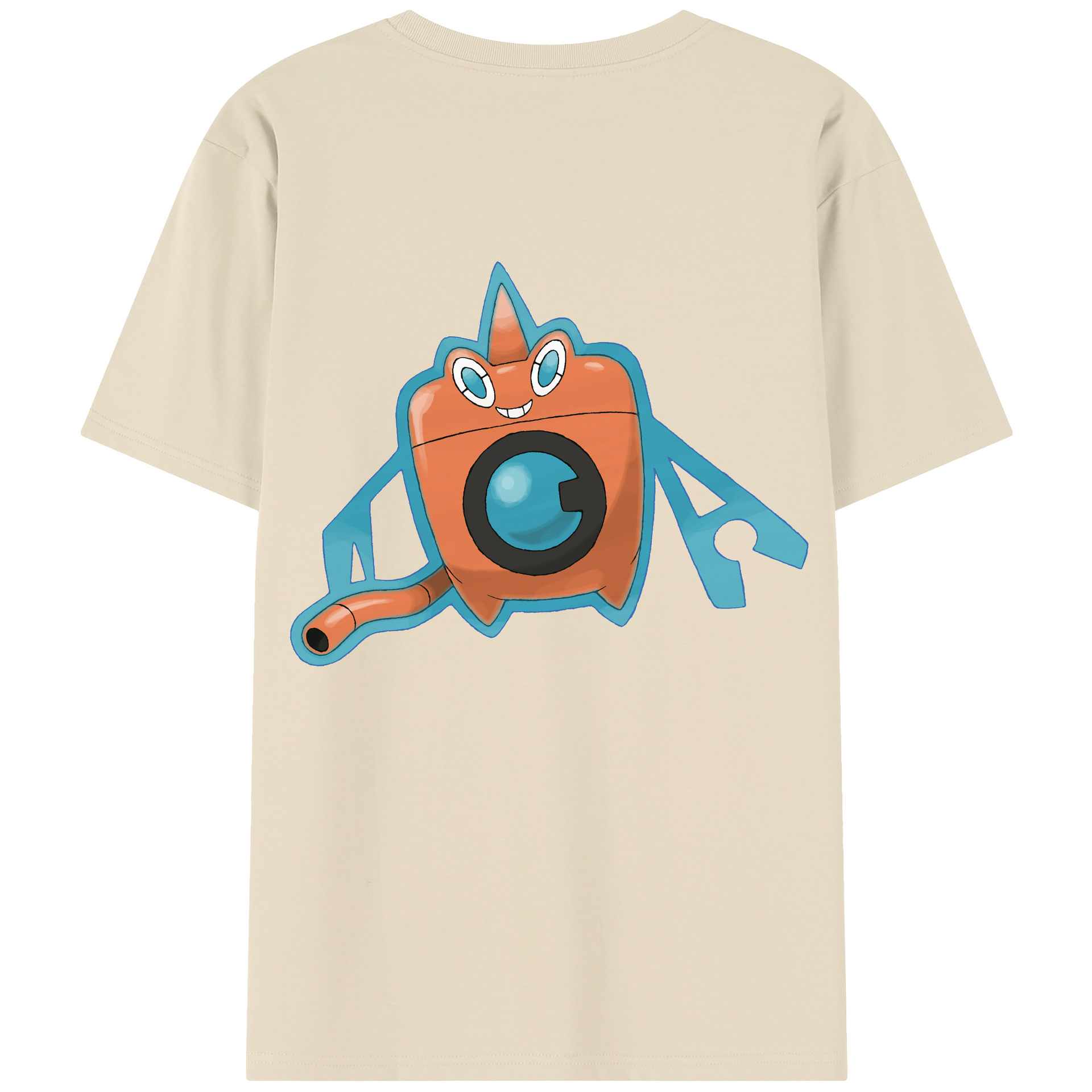 （画像用） ポケットモンスター Pokémon 綿100％半袖Tシャツ（背面プリント）