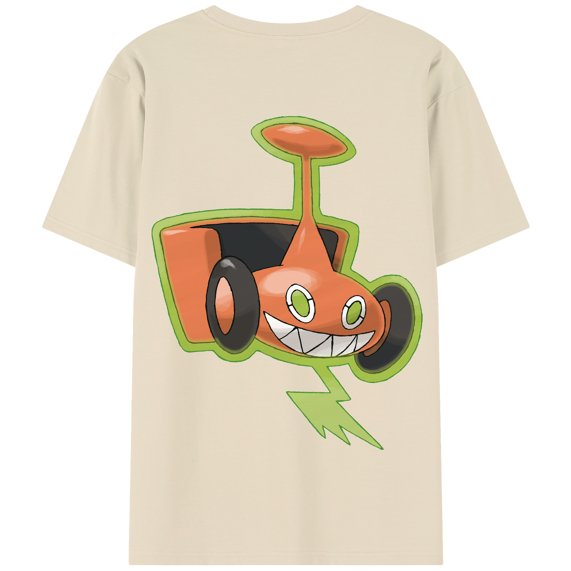 （画像用） ポケットモンスター Pokémon 綿100％半袖Tシャツ（背面プリント）