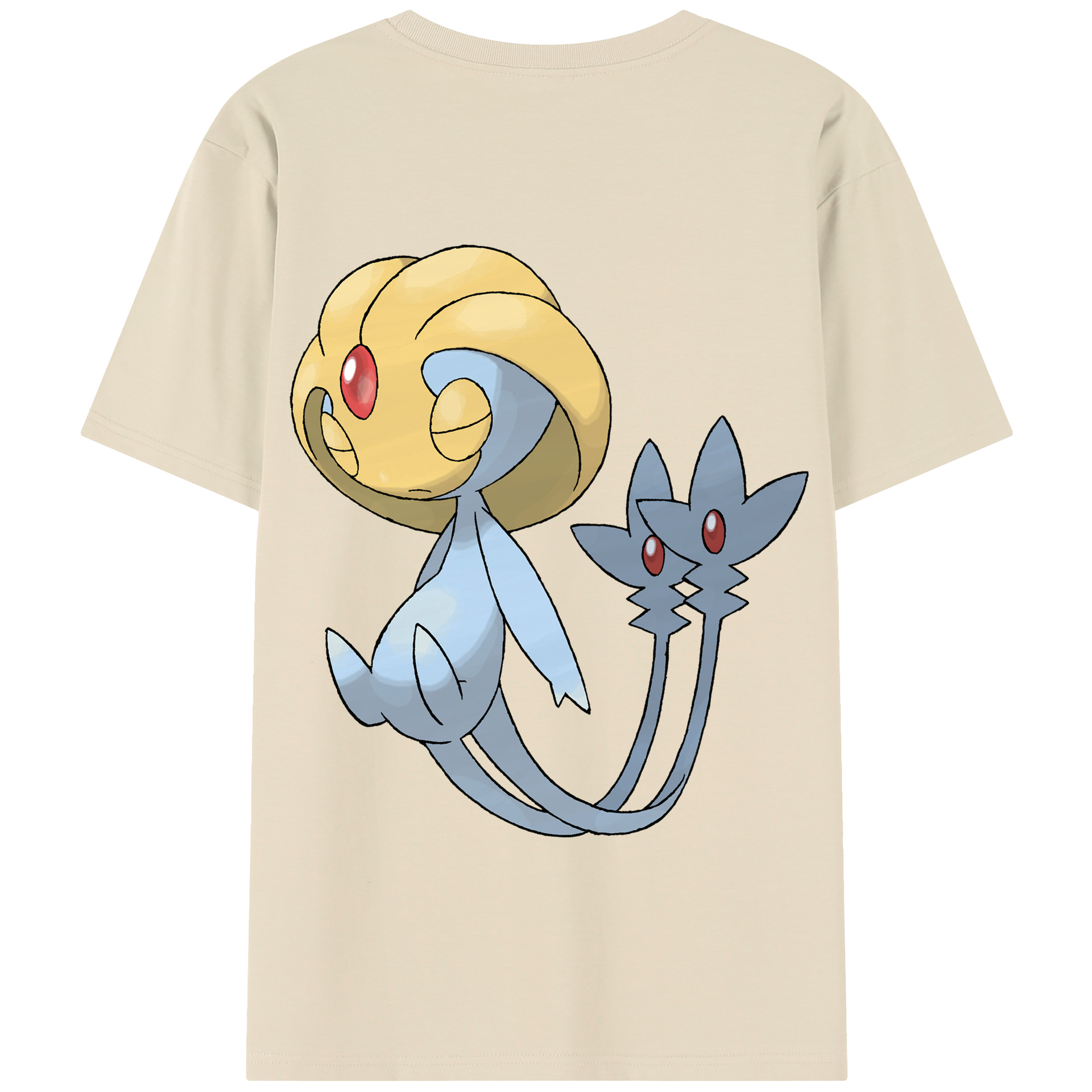 （画像用） ポケットモンスター Pokémon 綿100％半袖Tシャツ（背面プリント）