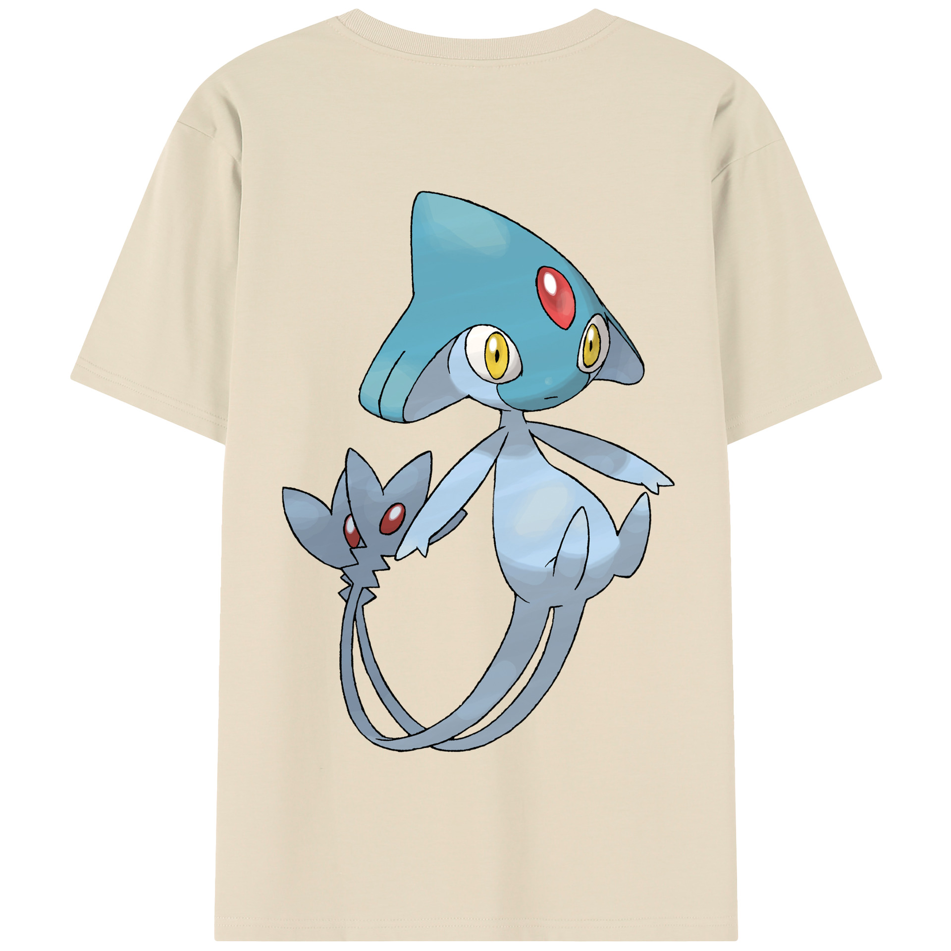 （画像用） ポケットモンスター Pokémon 綿100％半袖Tシャツ（背面プリント）