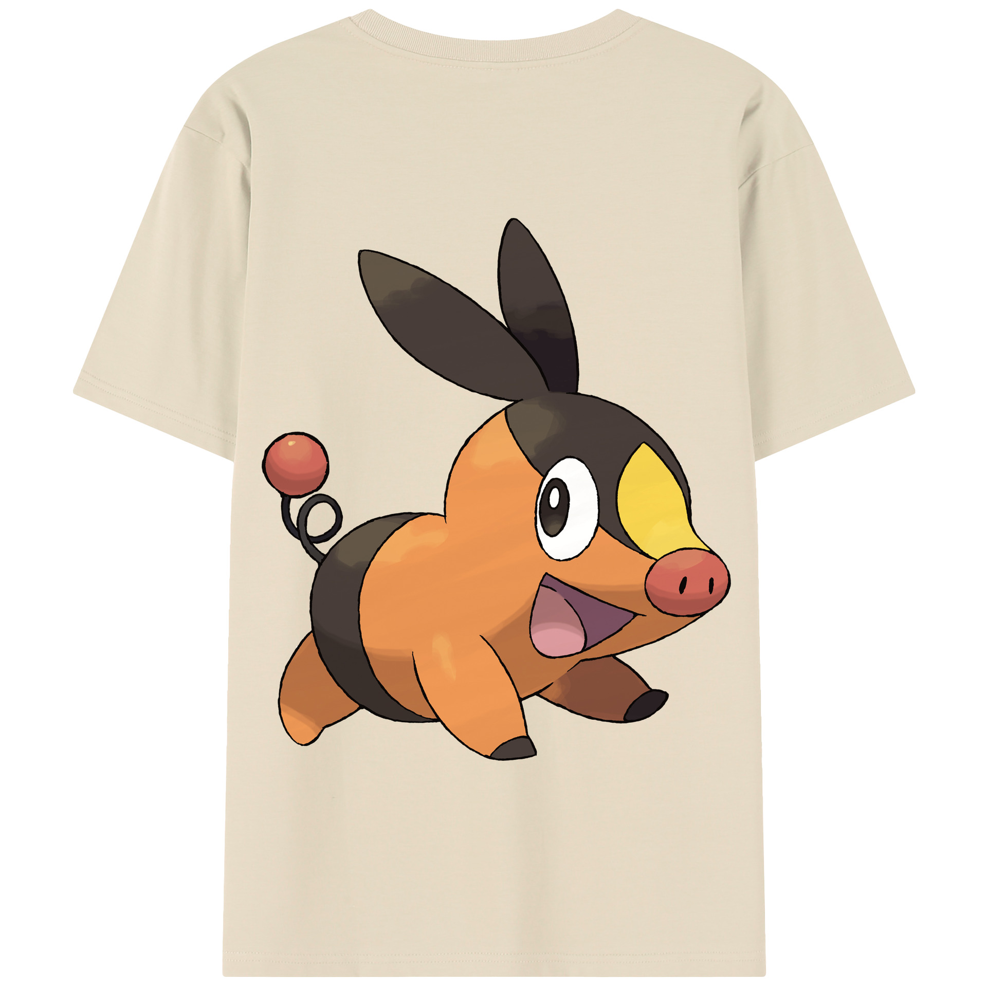 （画像用） ポケットモンスター Pokémon 綿100％半袖Tシャツ（背面プリント）