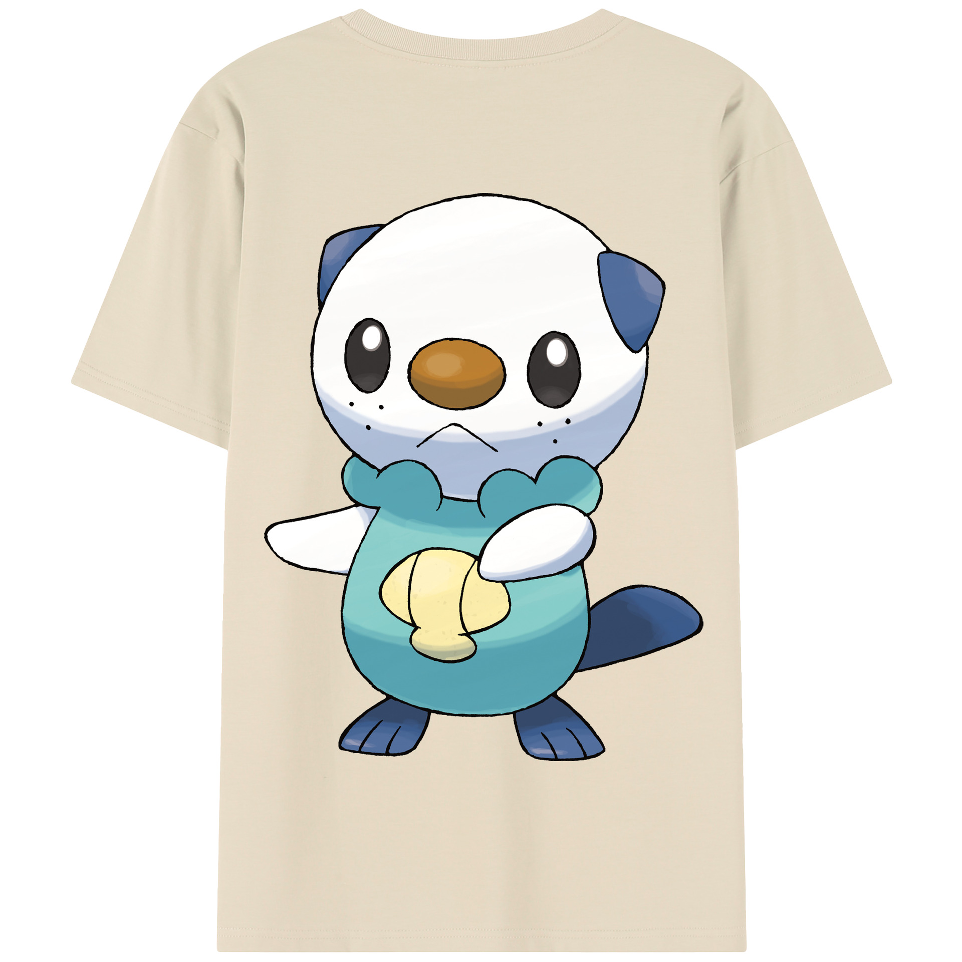 （画像用） ポケットモンスター Pokémon 綿100％半袖Tシャツ（背面プリント）