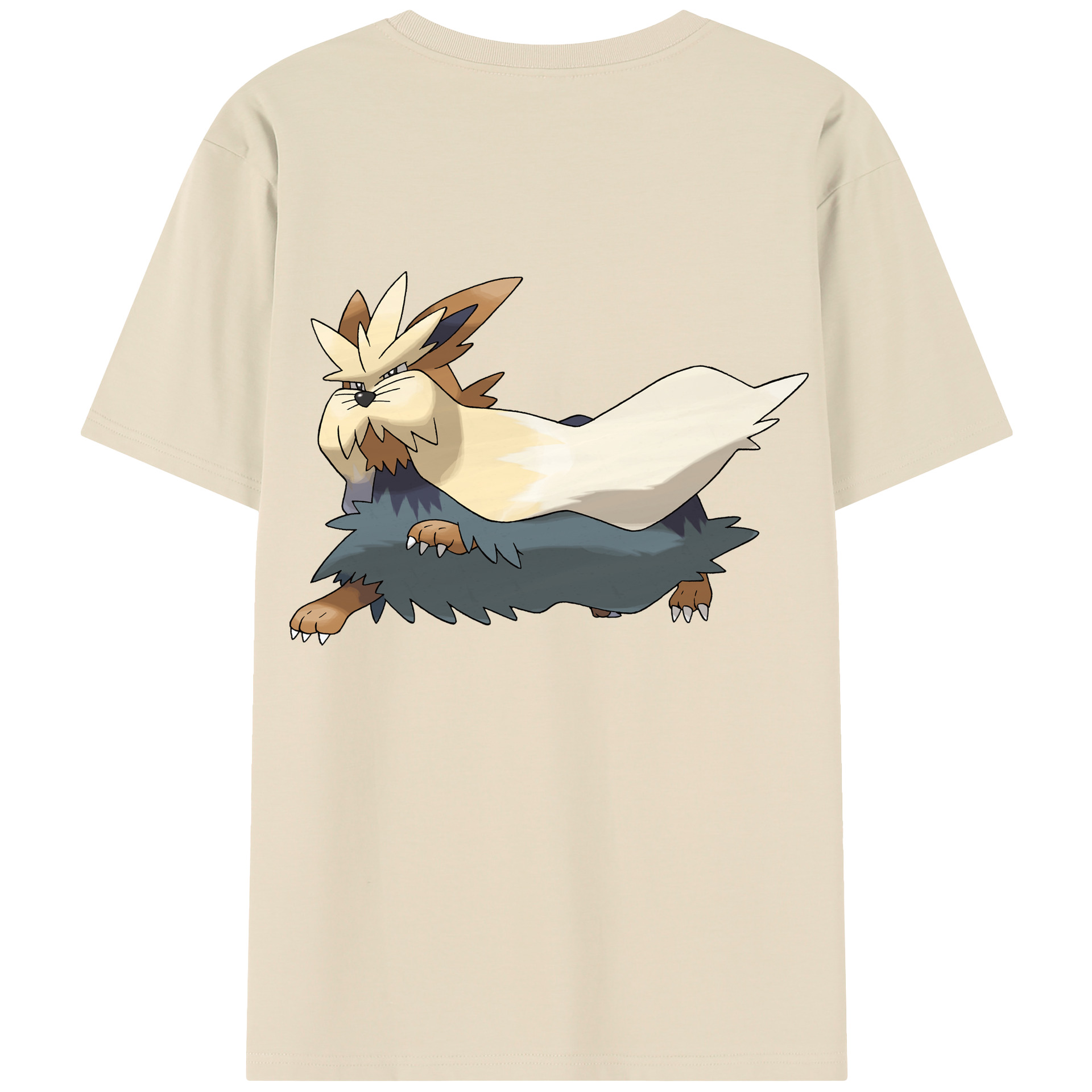 （画像用） ポケットモンスター Pokémon 綿100％半袖Tシャツ（背面プリント）