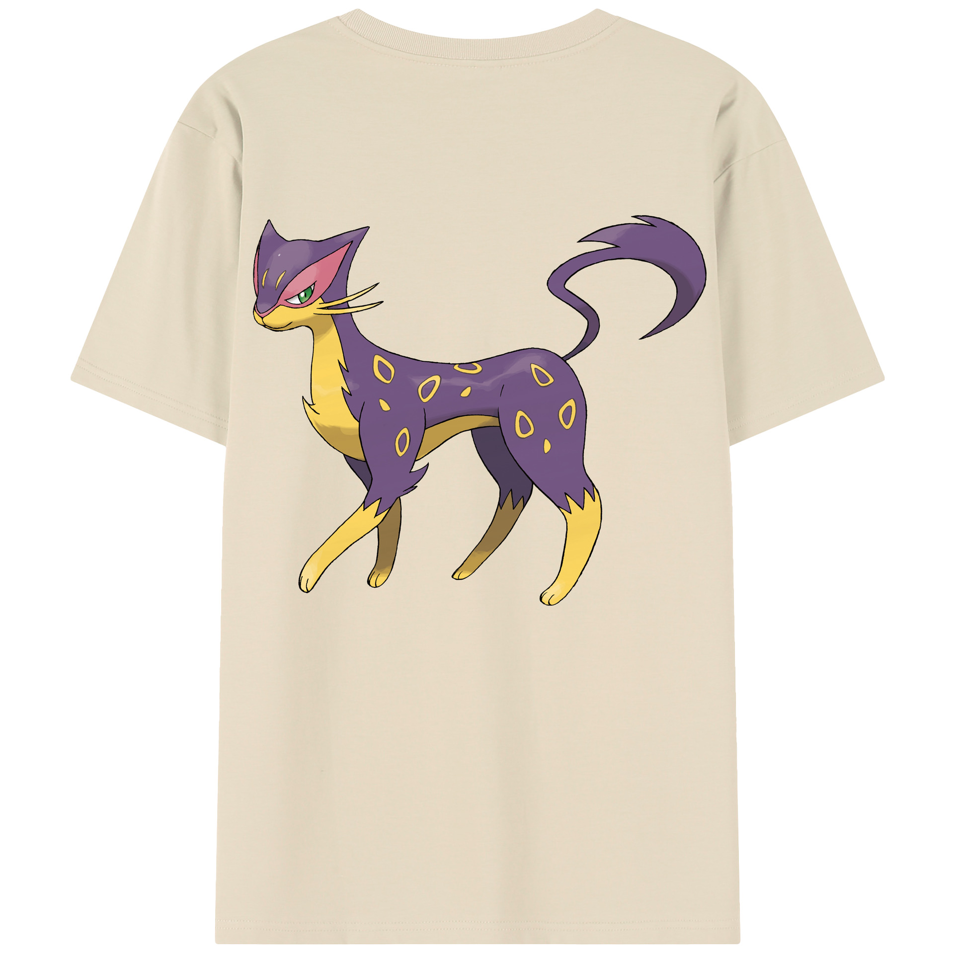 （画像用） ポケットモンスター Pokémon 綿100％半袖Tシャツ（背面プリント）