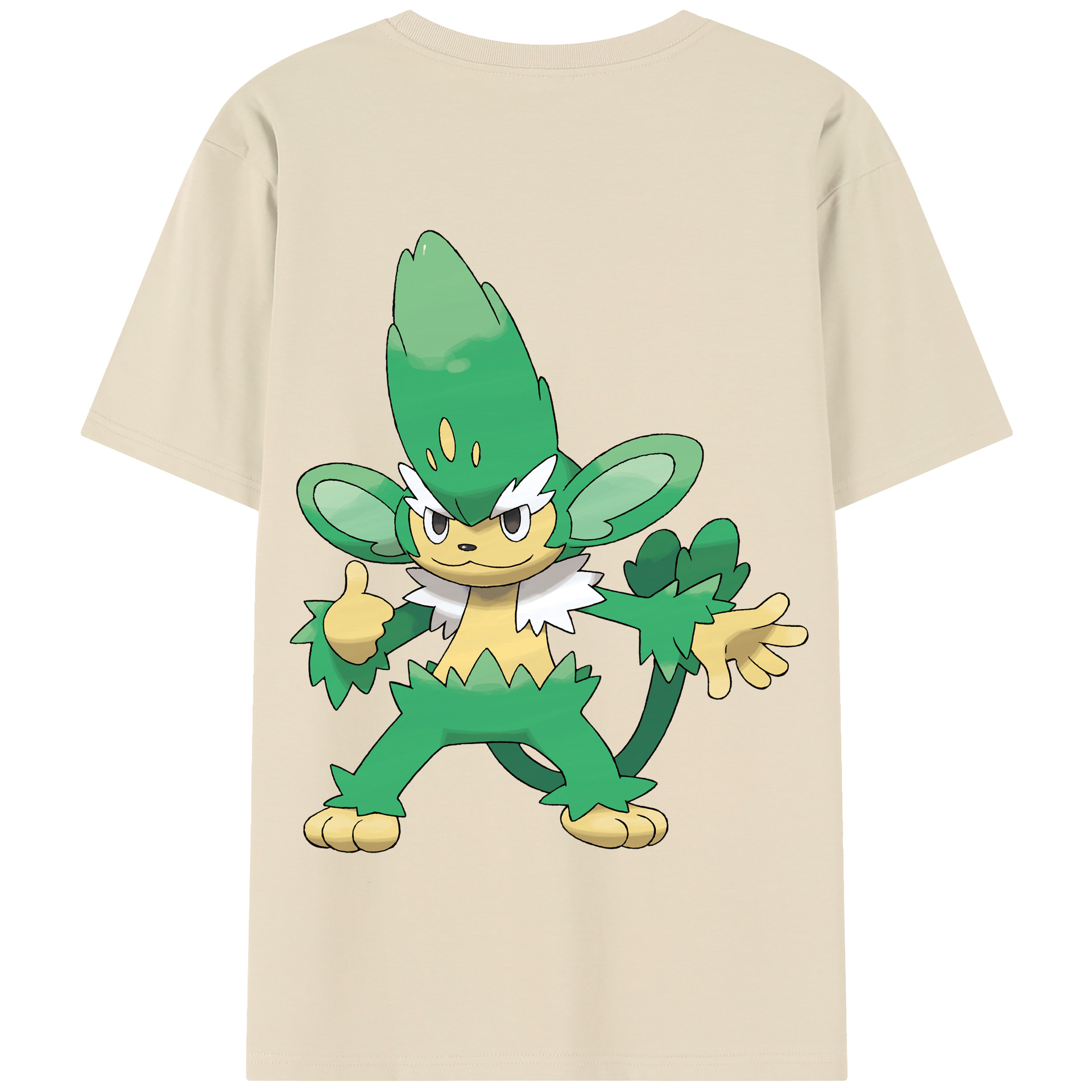 （画像用） ポケットモンスター Pokémon 綿100％半袖Tシャツ（背面プリント）