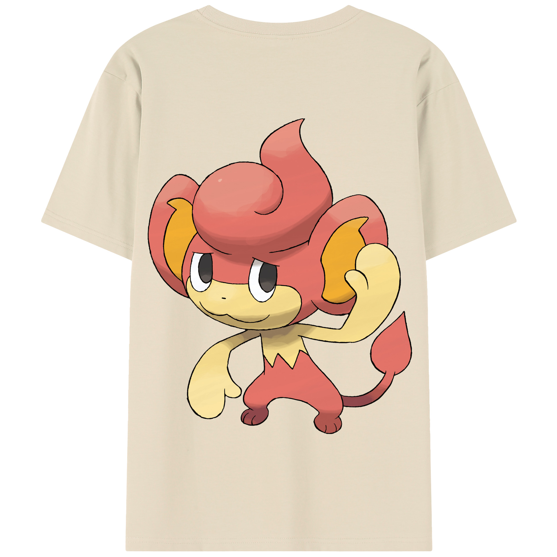 （画像用） ポケットモンスター Pokémon 綿100％半袖Tシャツ（背面プリント）
