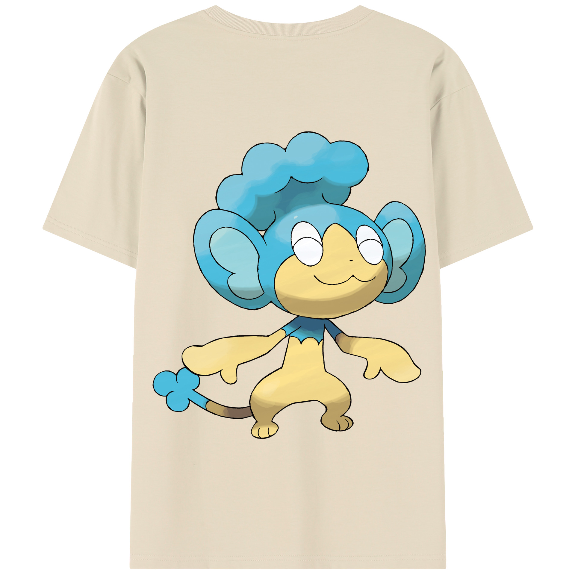 （画像用） ポケットモンスター Pokémon 綿100％半袖Tシャツ（背面プリント）