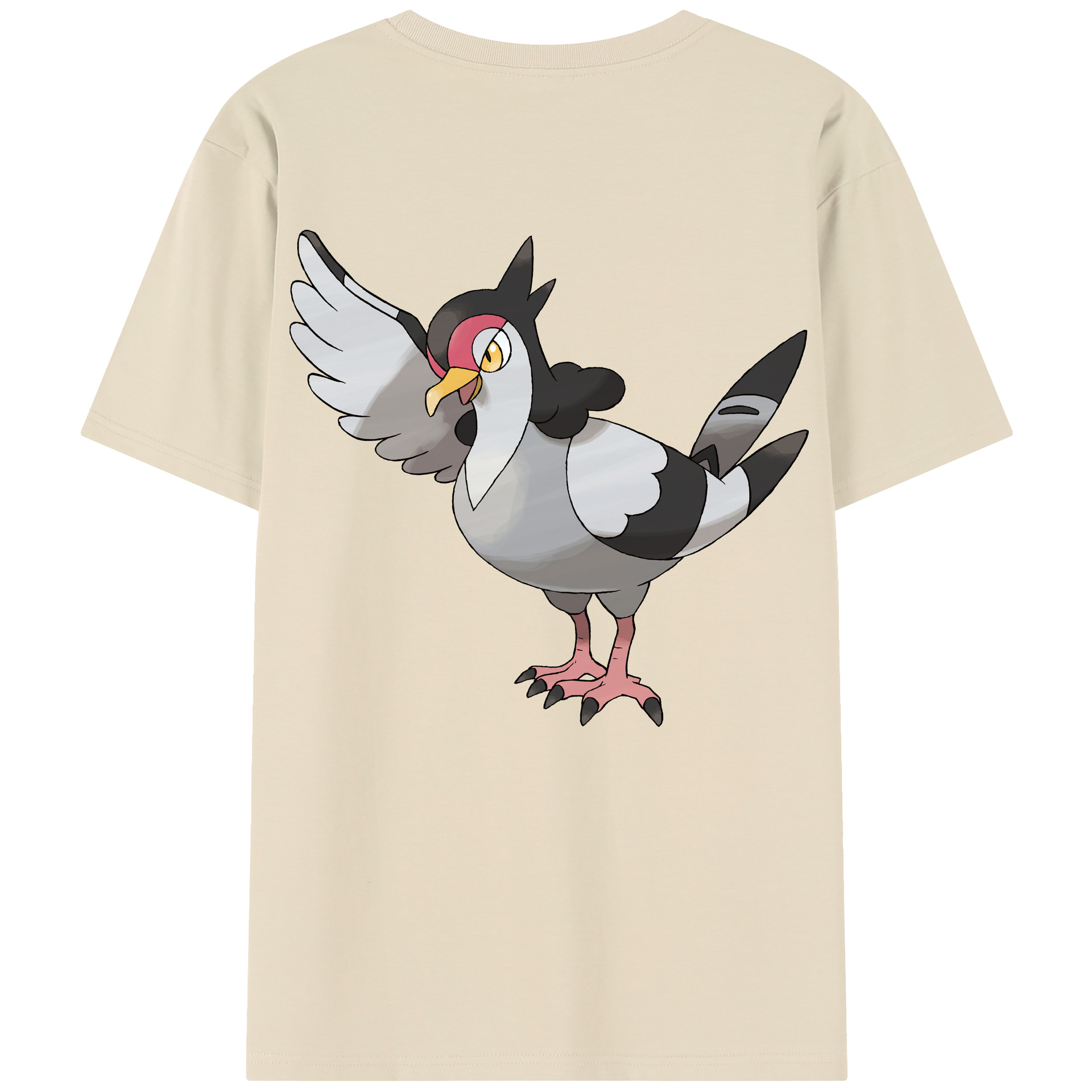 （画像用） ポケットモンスター Pokémon 綿100％半袖Tシャツ（背面プリント）