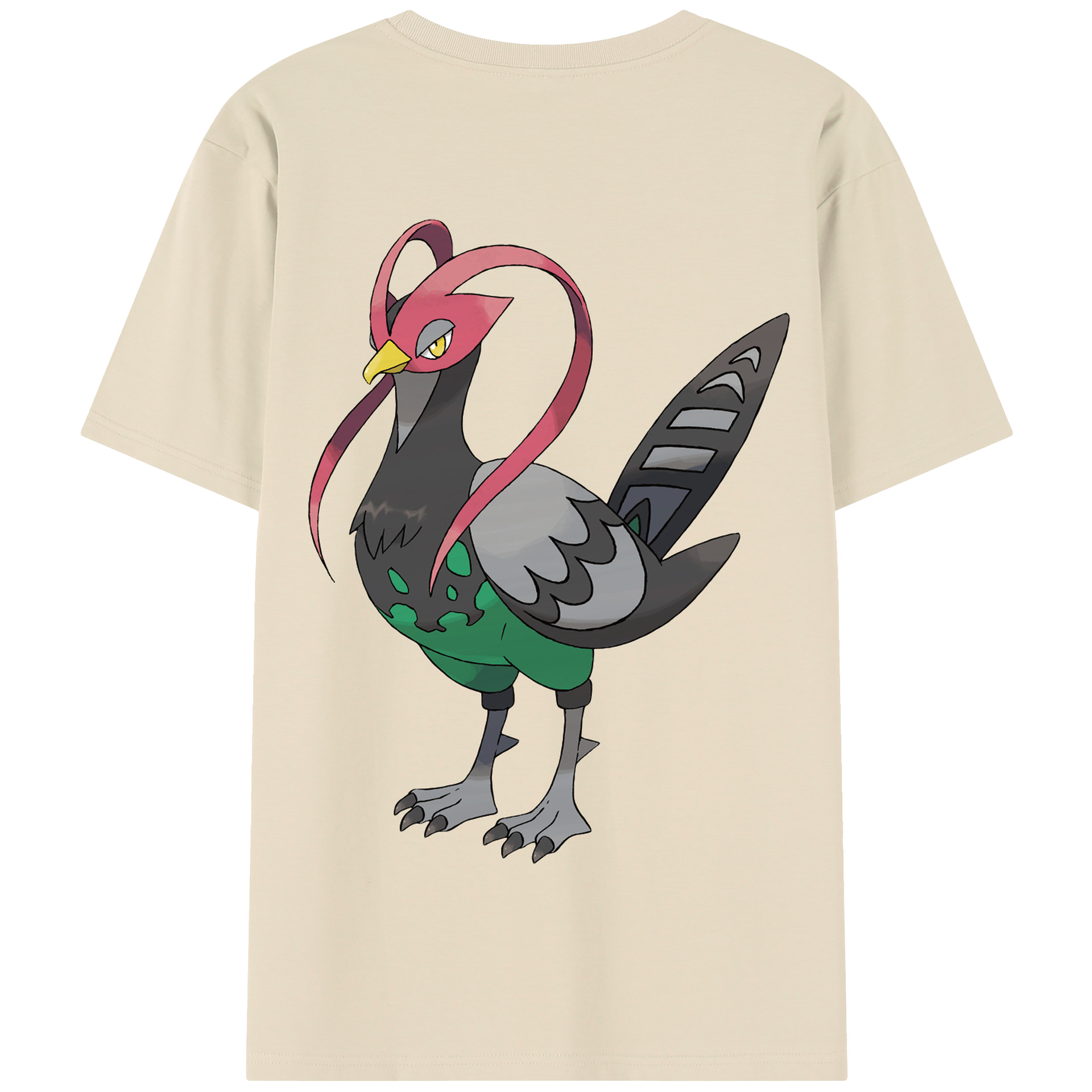 （画像用） ポケットモンスター Pokémon 綿100％半袖Tシャツ（背面プリント）