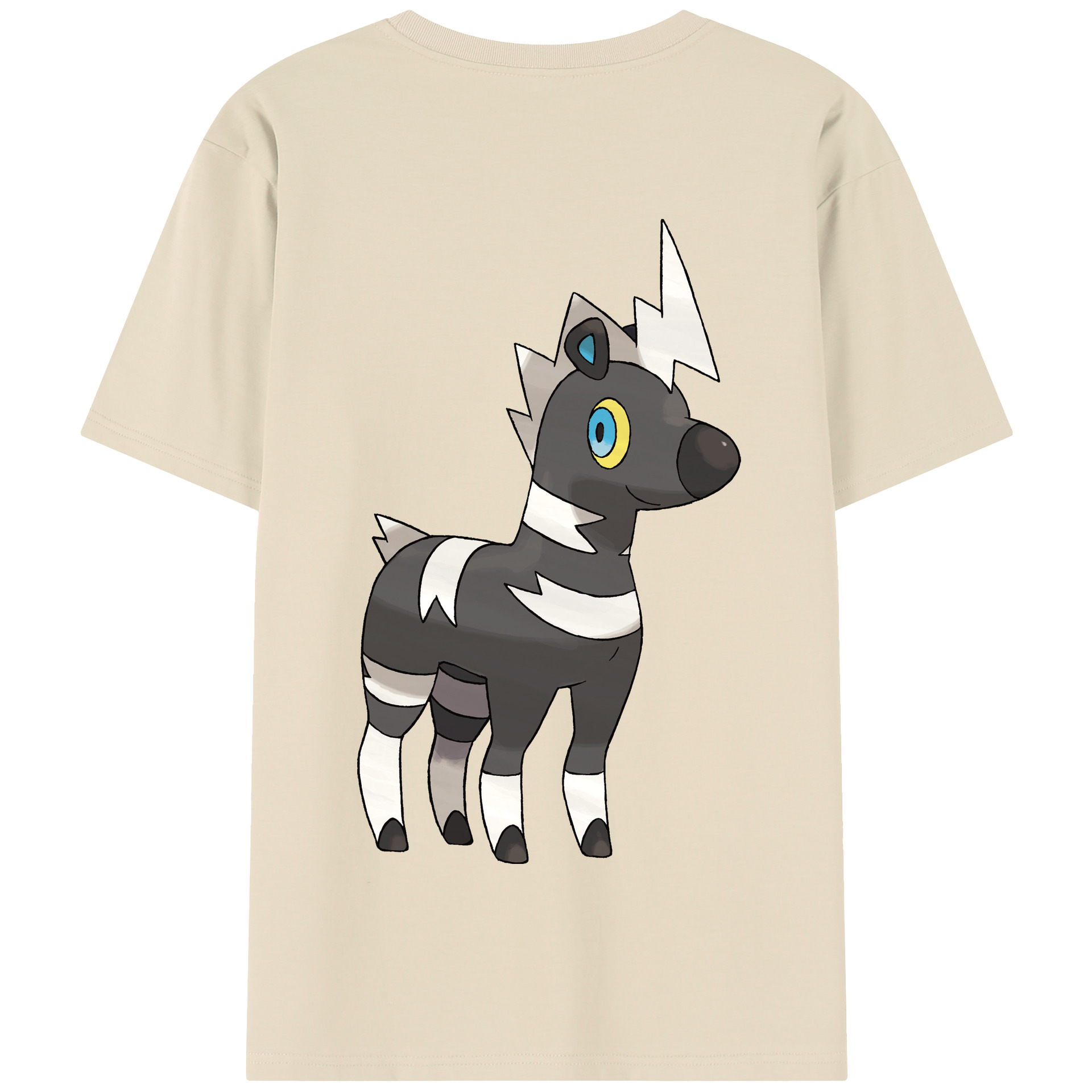 （画像用） ポケットモンスター Pokémon 綿100％半袖Tシャツ（背面プリント）