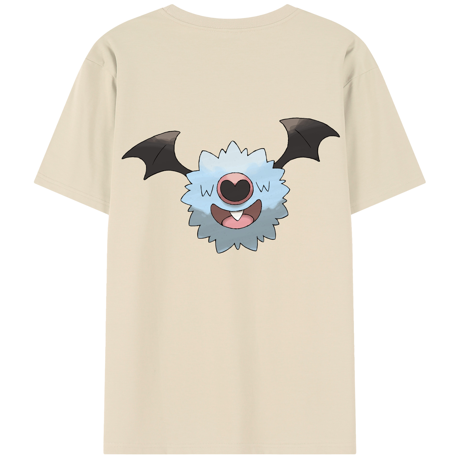 （画像用） ポケットモンスター Pokémon 綿100％半袖Tシャツ（背面プリント）