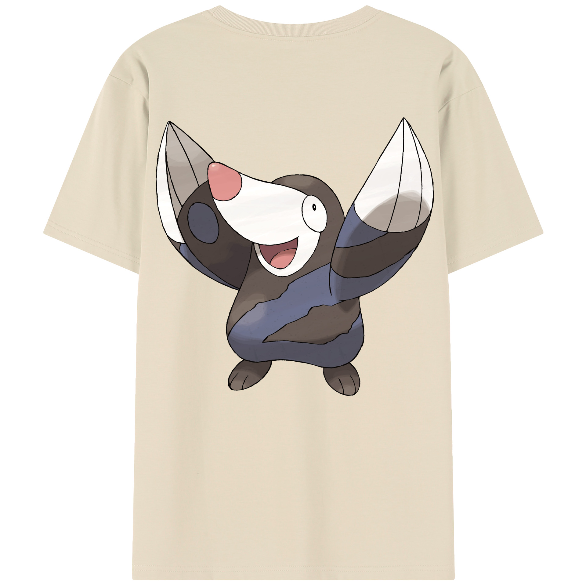 （画像用） ポケットモンスター Pokémon 綿100％半袖Tシャツ（背面プリント）