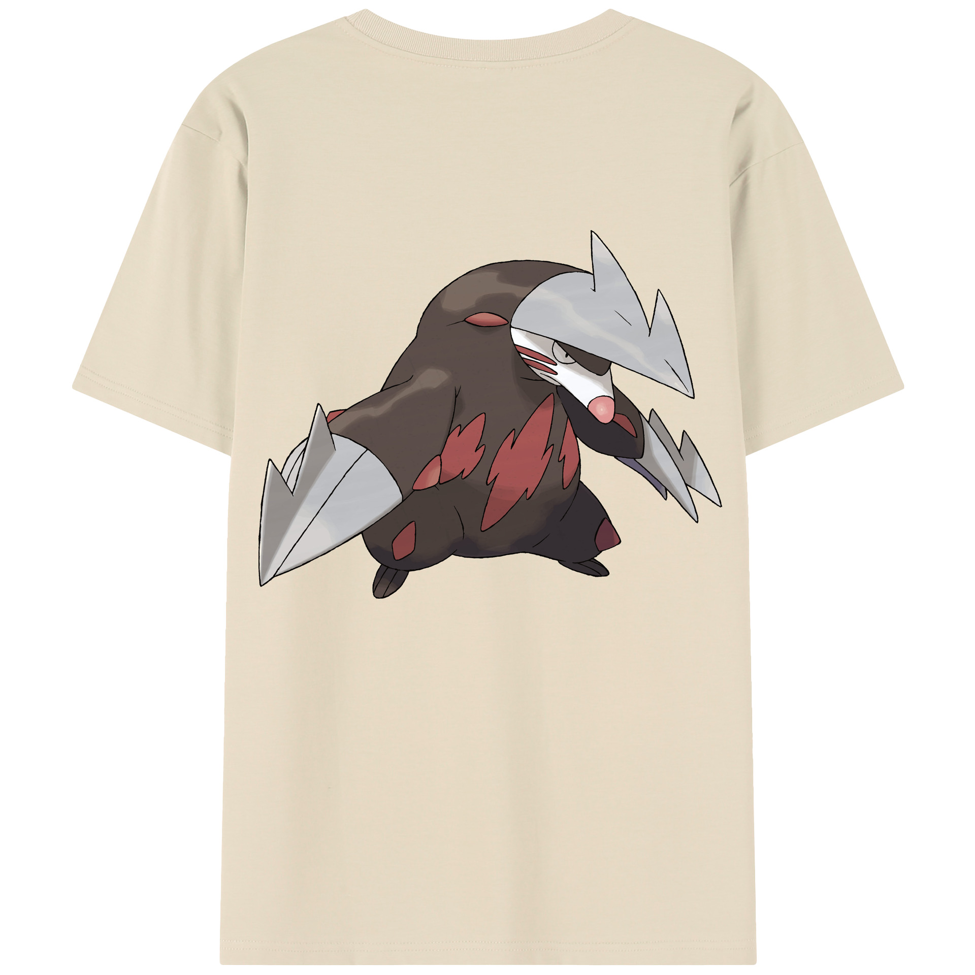 （画像用） ポケットモンスター Pokémon 綿100％半袖Tシャツ（背面プリント）