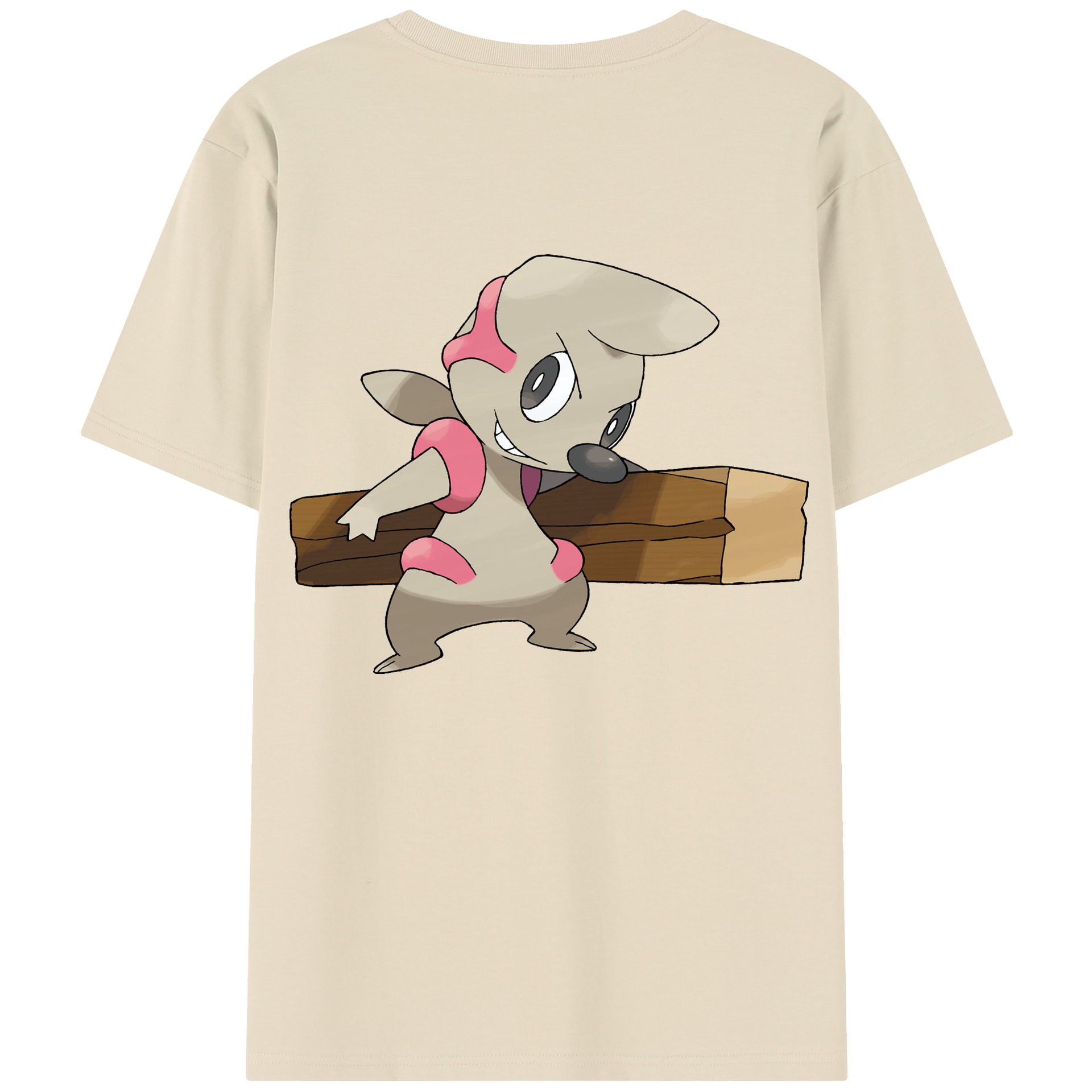 （画像用） ポケットモンスター Pokémon 綿100％半袖Tシャツ（背面プリント）