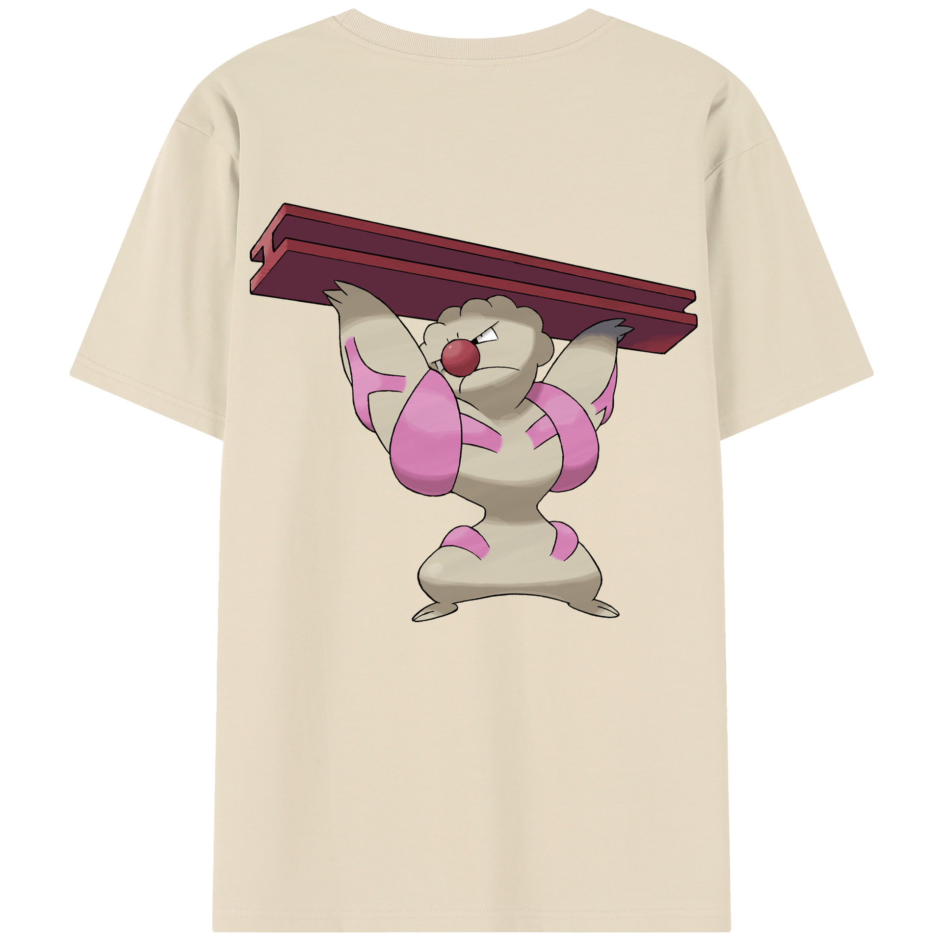 （画像用） ポケットモンスター Pokémon 綿100％半袖Tシャツ（背面プリント）
