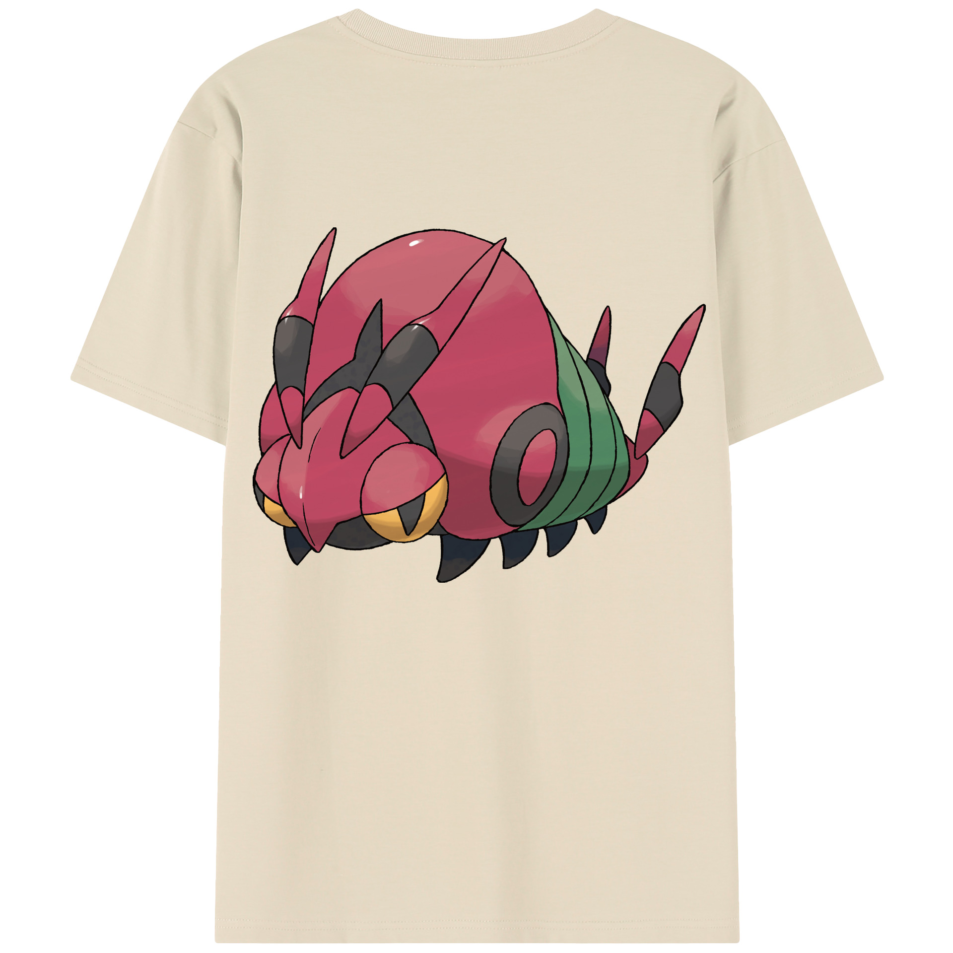 （画像用） ポケットモンスター Pokémon 綿100％半袖Tシャツ（背面プリント）
